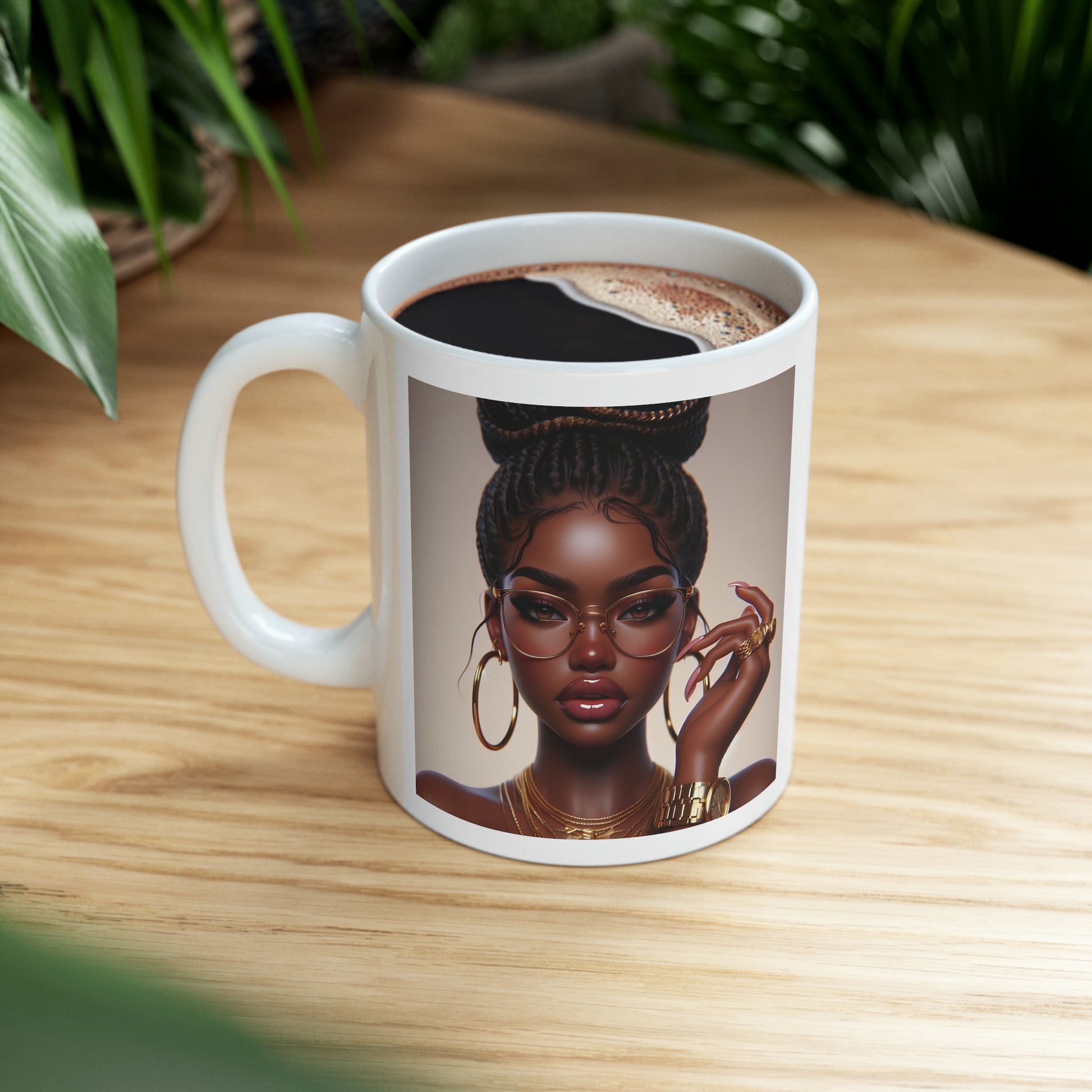 Chocolate Gold Mug Mug Printify