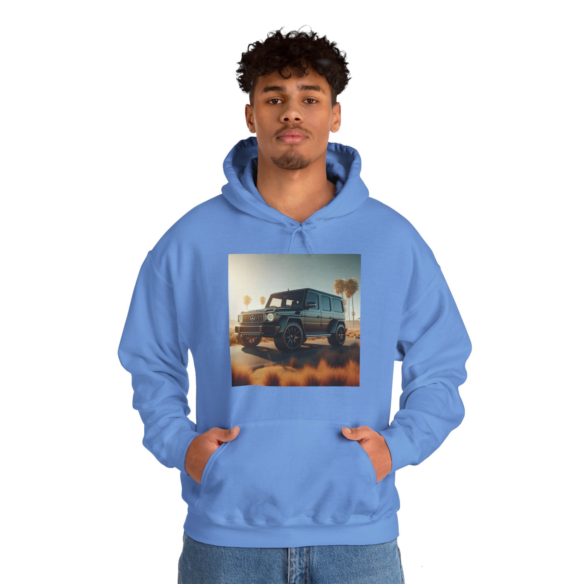 Black G-Wagon Hoodie Hoodie Printify