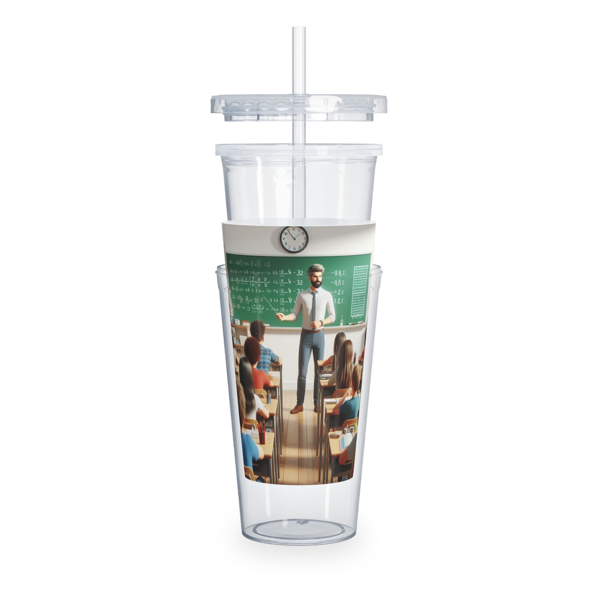 Class in Session Tumbler with Straw Mug Printify
