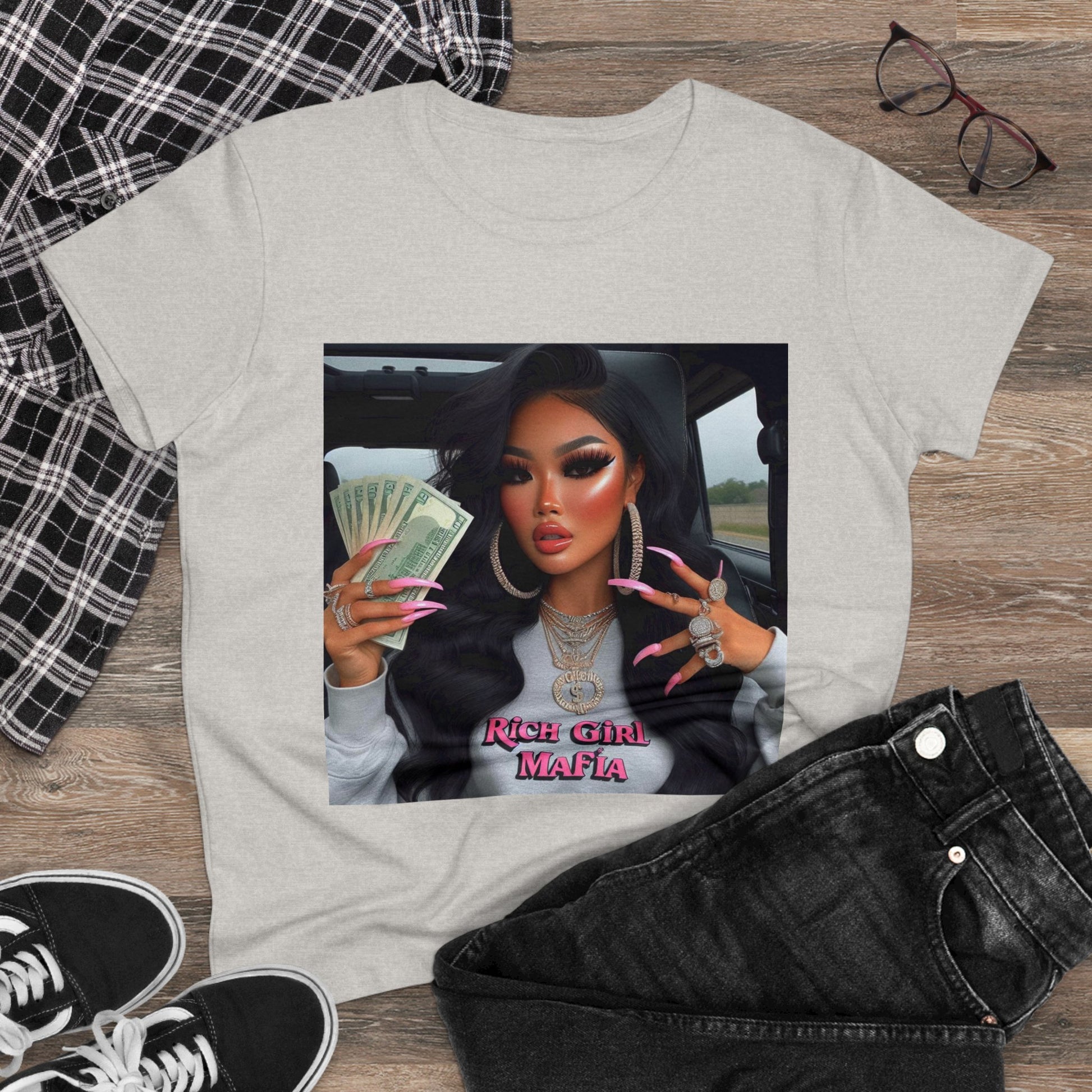 Rich Girl Mafia T-Shirt T-Shirt Printify
