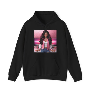 Pink Everything Hoodie Hoodie Printify Black S