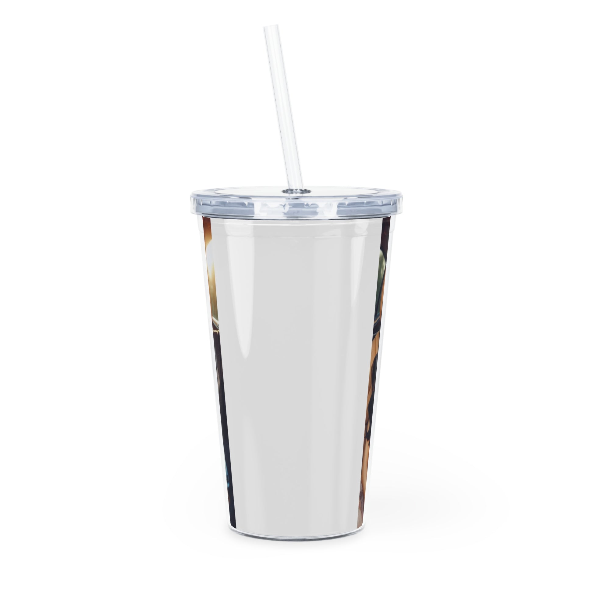 Elegant Drive Tumbler with Straw Mug Printify