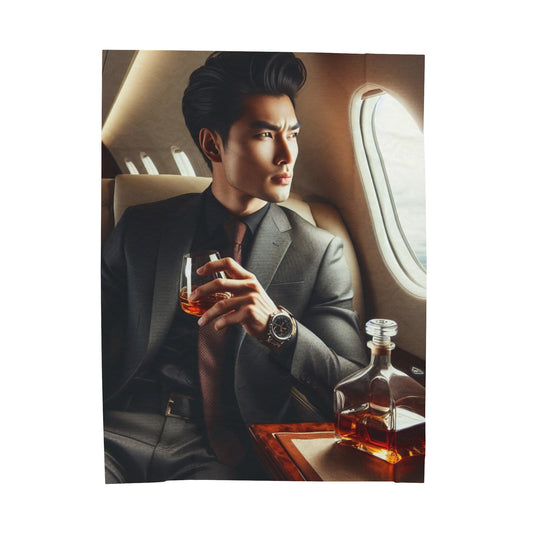 Private Business Plush Blanket All Over Prints Printify 60" × 80"