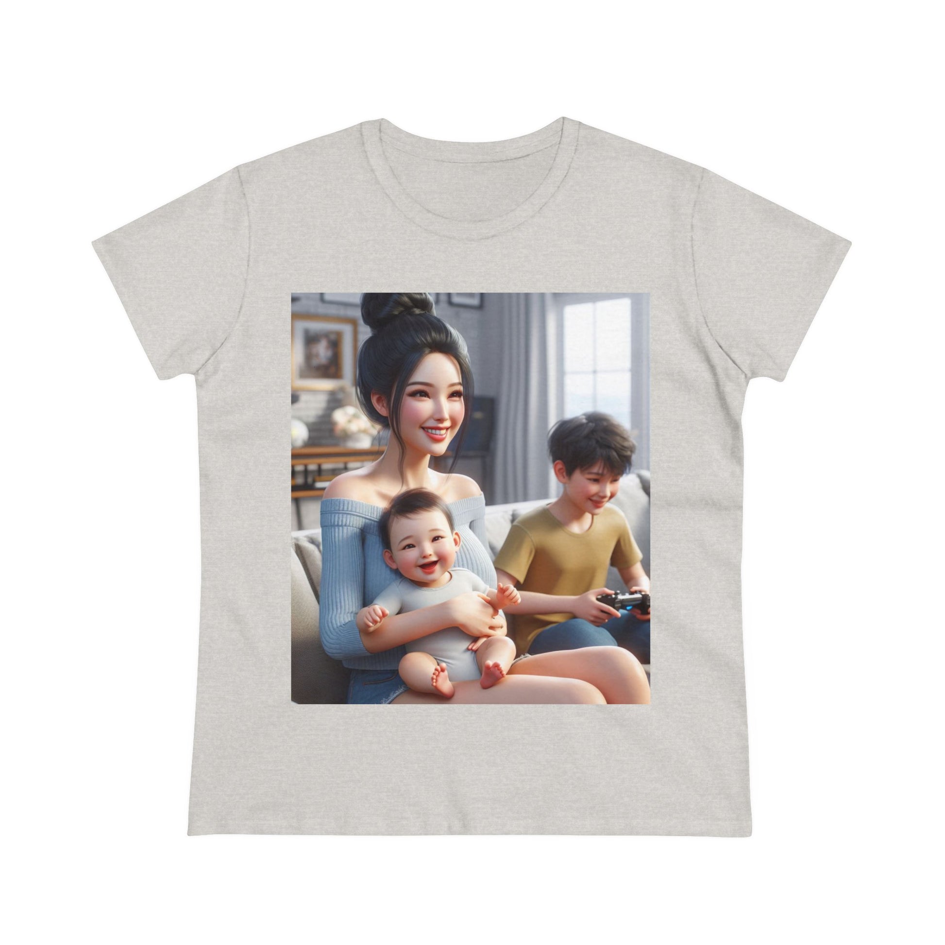 Family Time T-Shirt T-Shirt Printify Ash S