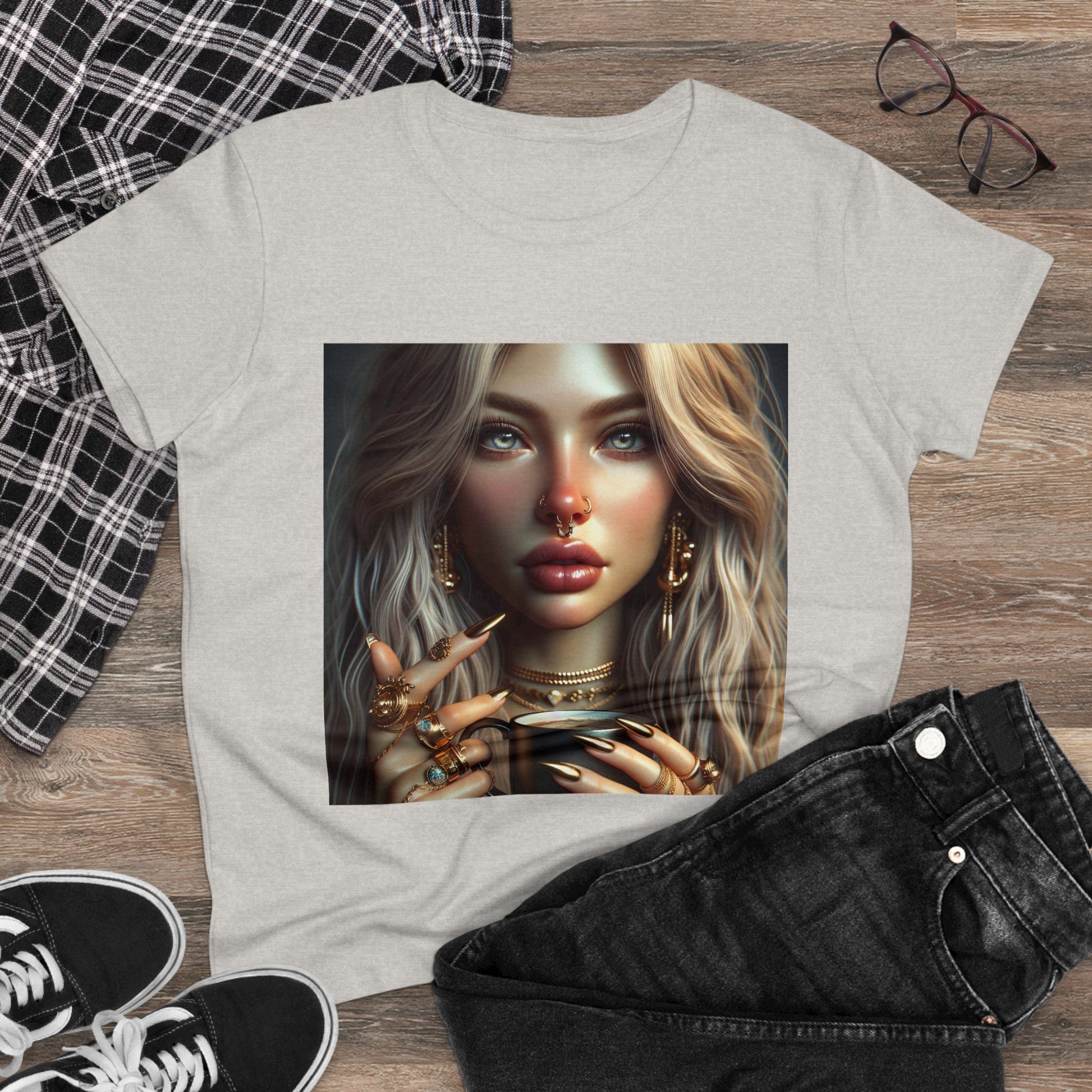 Elevated Coffee T-Shirt T-Shirt Printify
