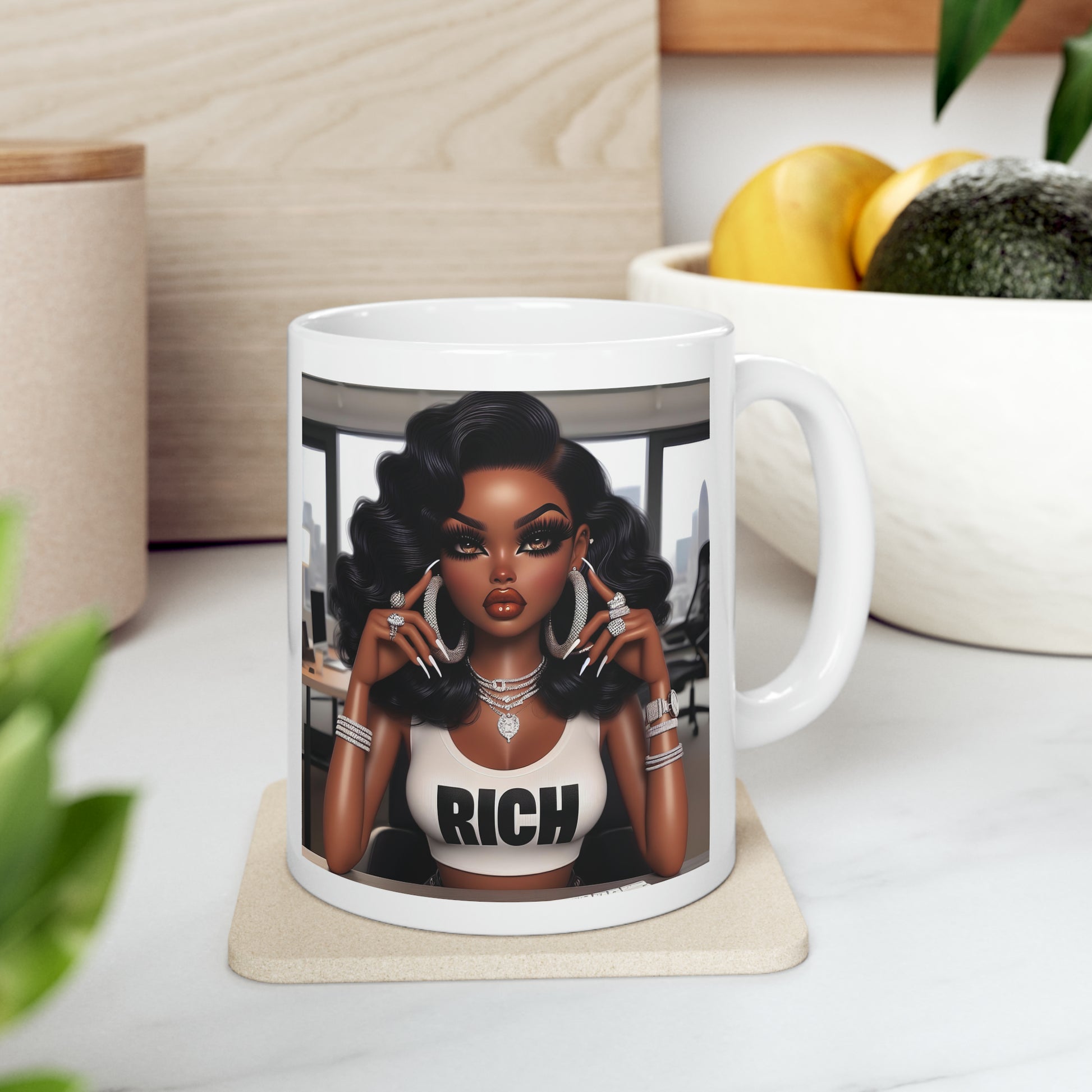 Rich Girl Mug Mug Printify