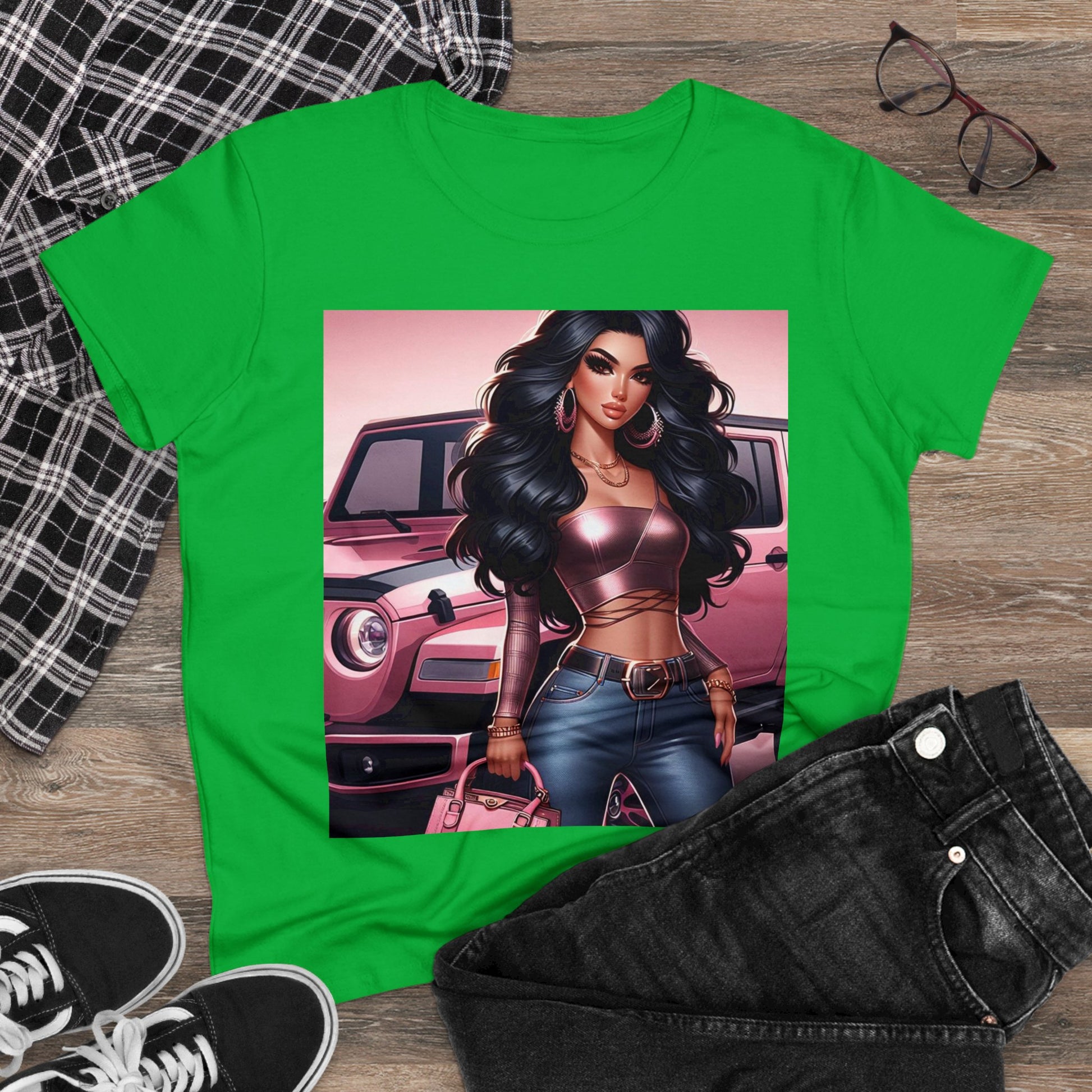 Pink Luxury T-Shirt T-Shirt Printify