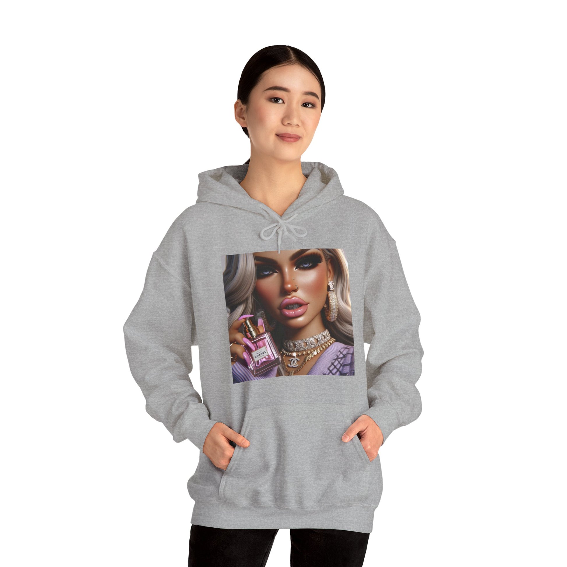 Chanel Please Hoodie Hoodie Printify