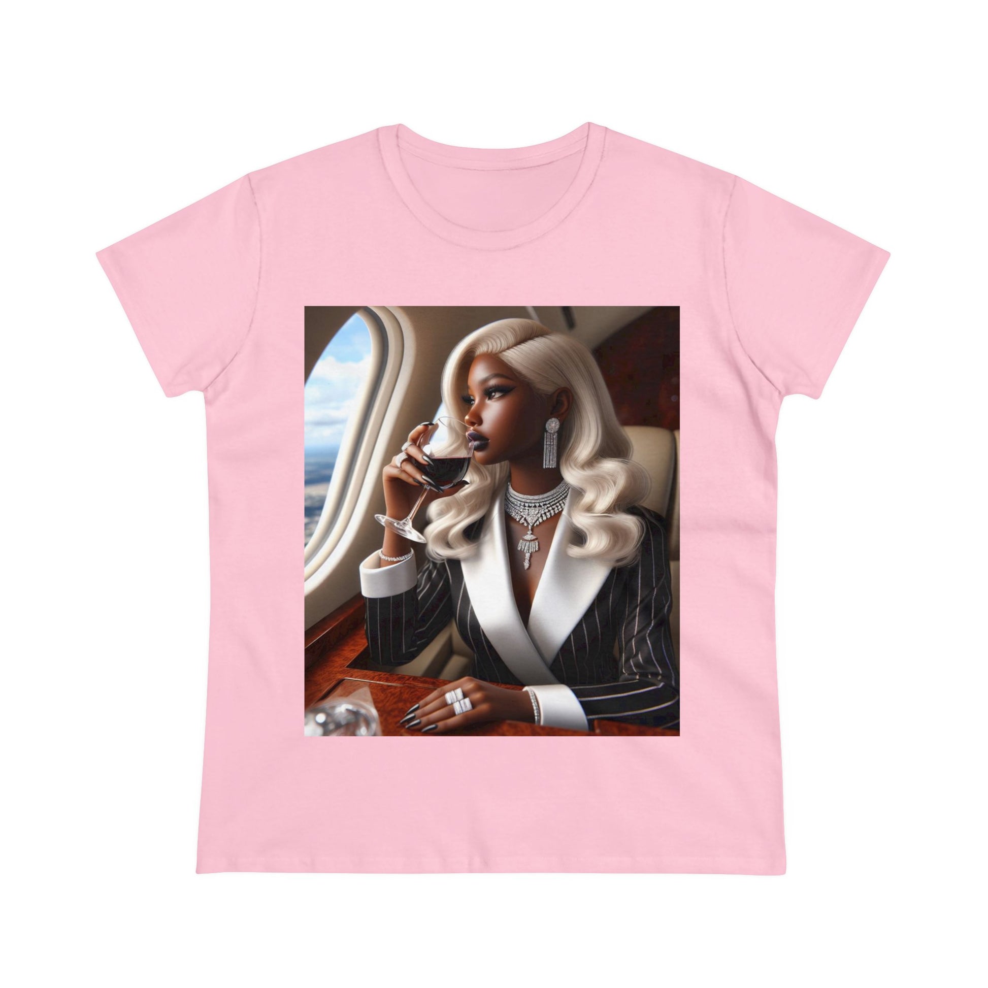 Private Business T-Shirt T-Shirt Printify Light Pink S