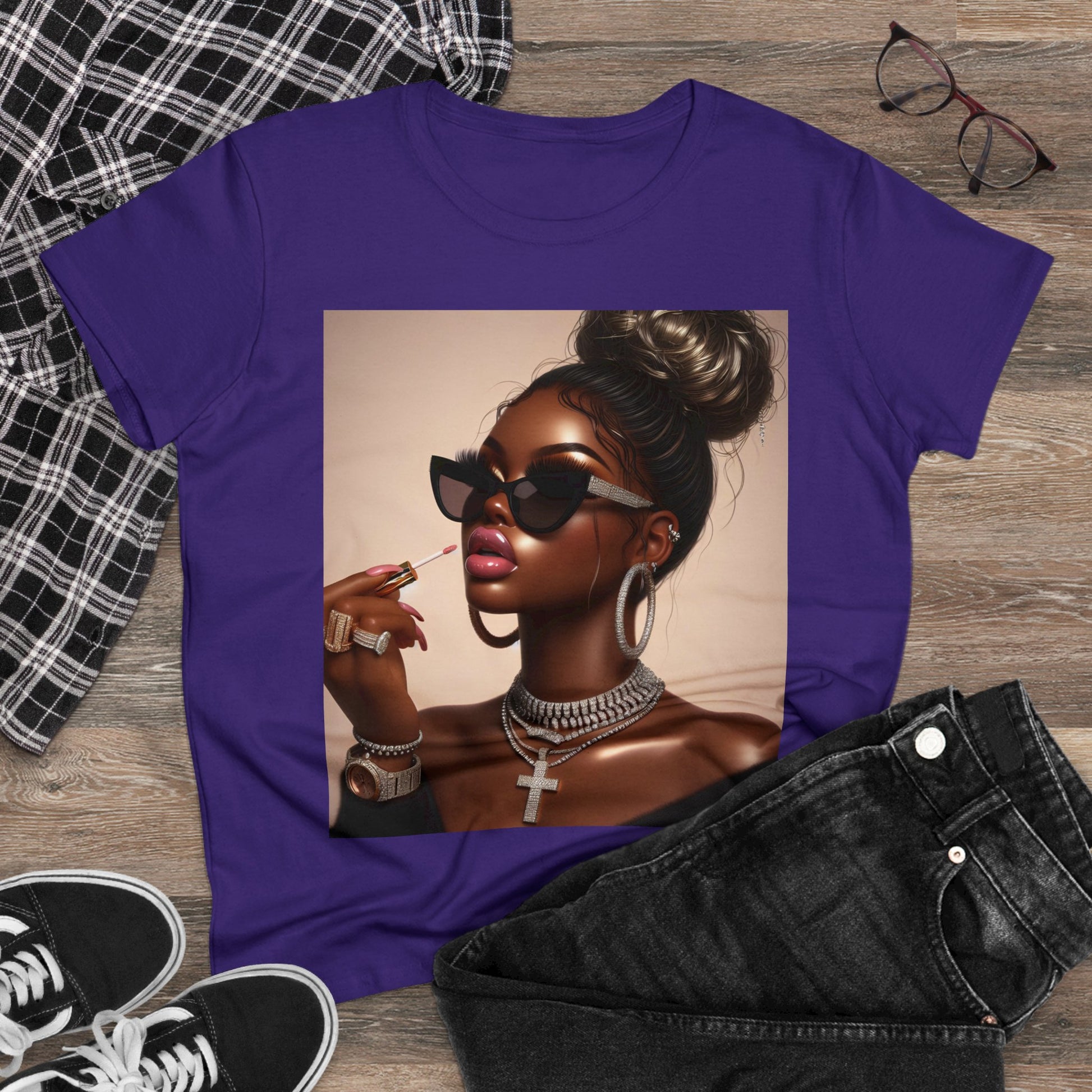 My Lip Gloss is Poppin T-Shirt T-Shirt Printify