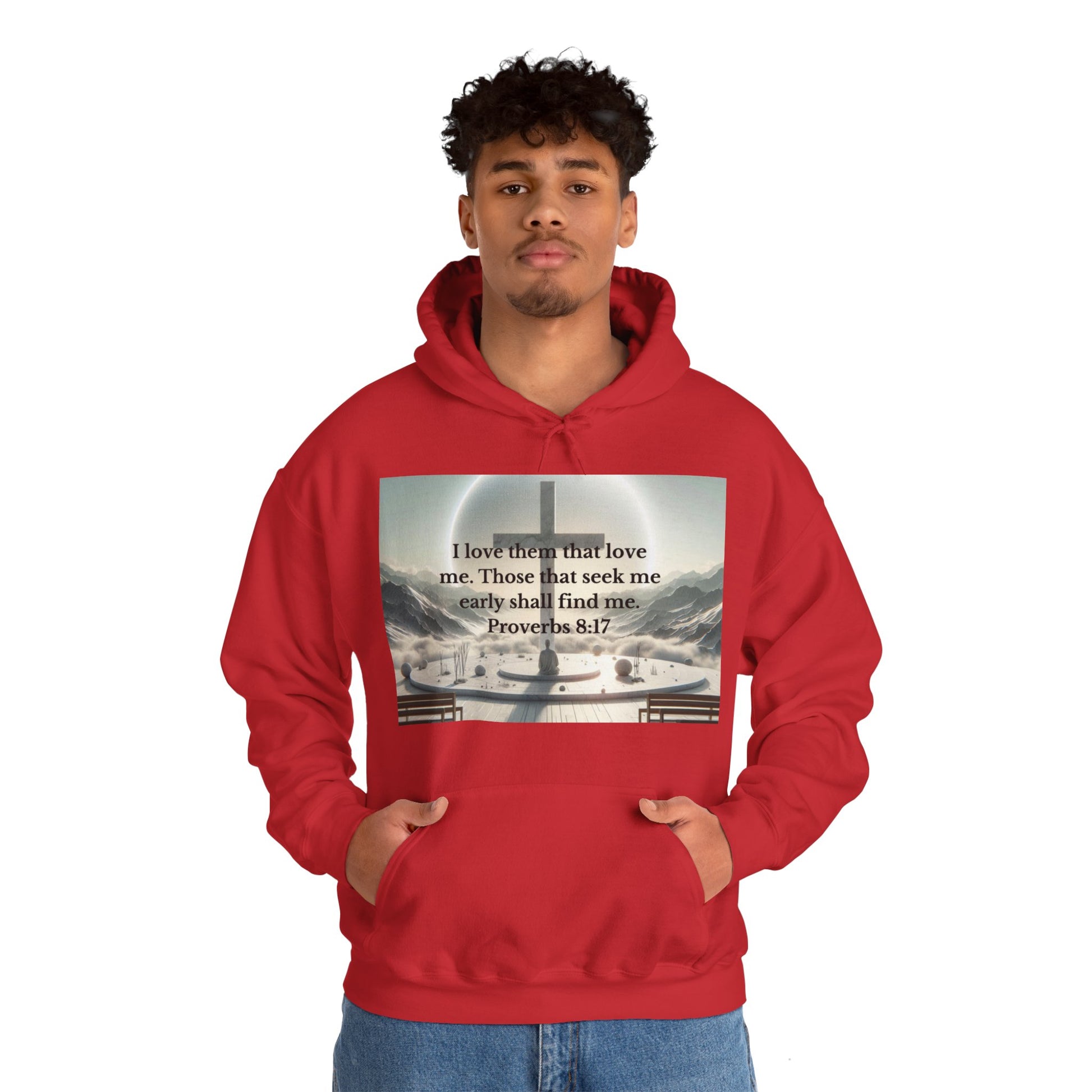 Proverbs 8:17 Hoodie Hoodie Printify