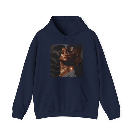 Kiss Me Hoodie Hoodie Printify Navy S
