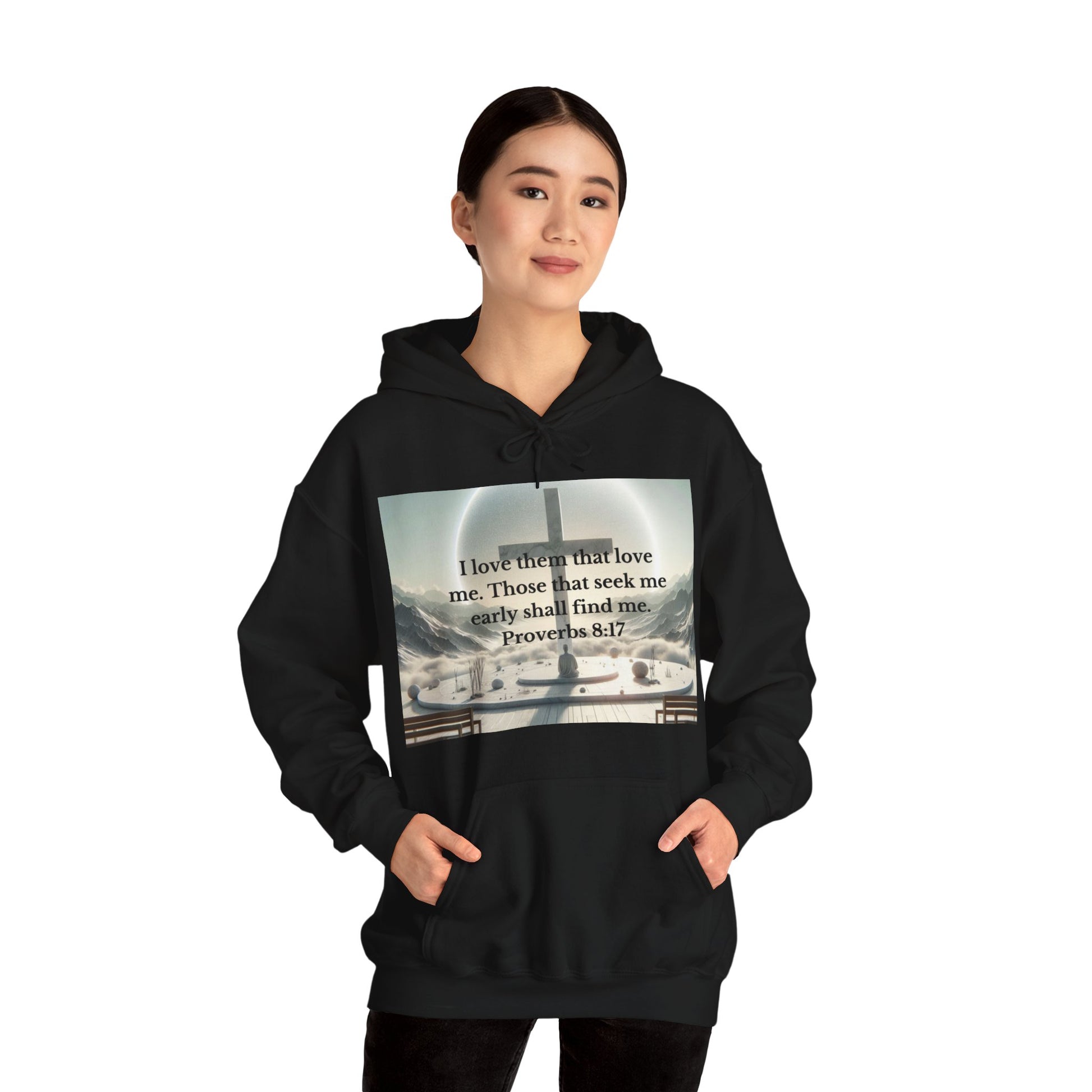 Proverbs 8:17 Hoodie Hoodie Printify