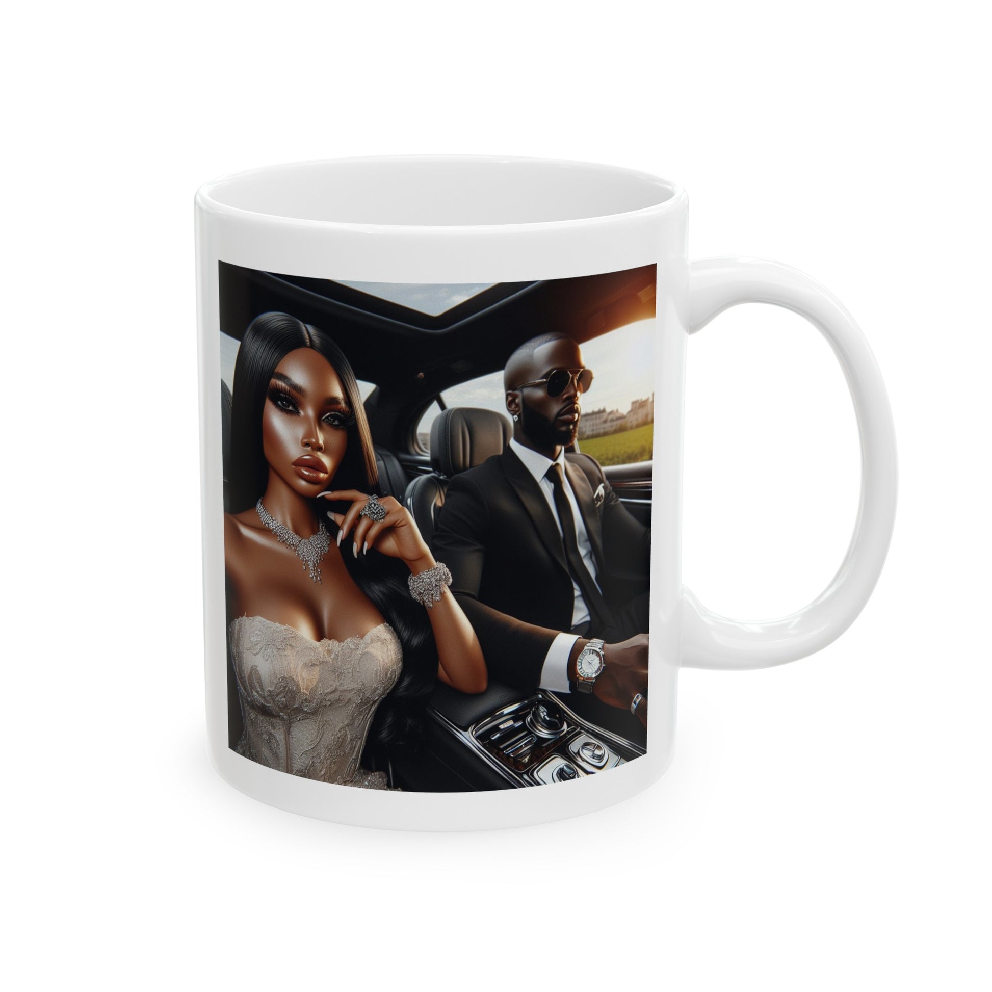 Elegant Drive Mug Mug Printify