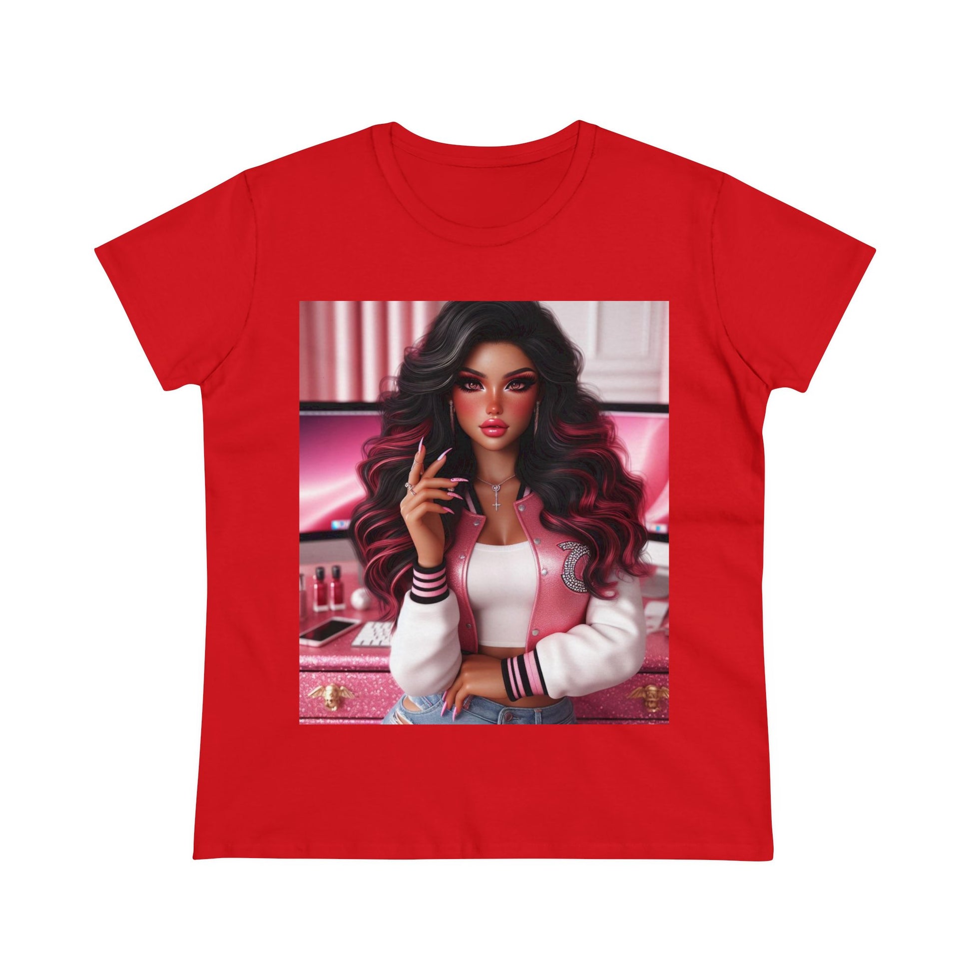 Pink Everything T-Shirt T-Shirt Printify Red S
