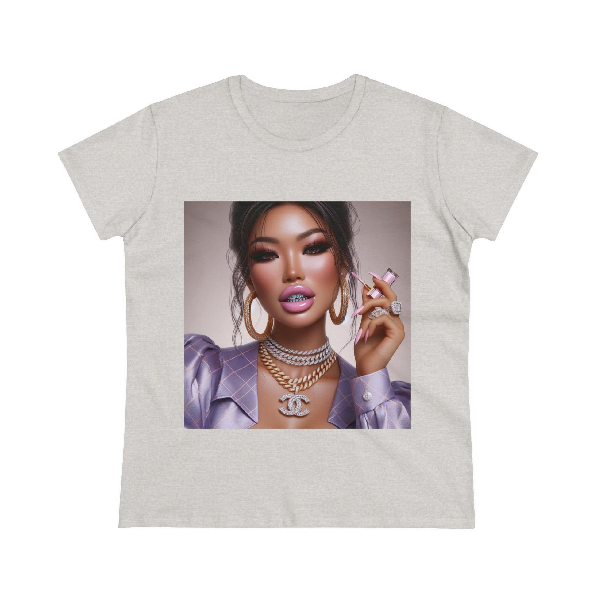 Gloss Up T-Shirt T-Shirt Printify Ash S