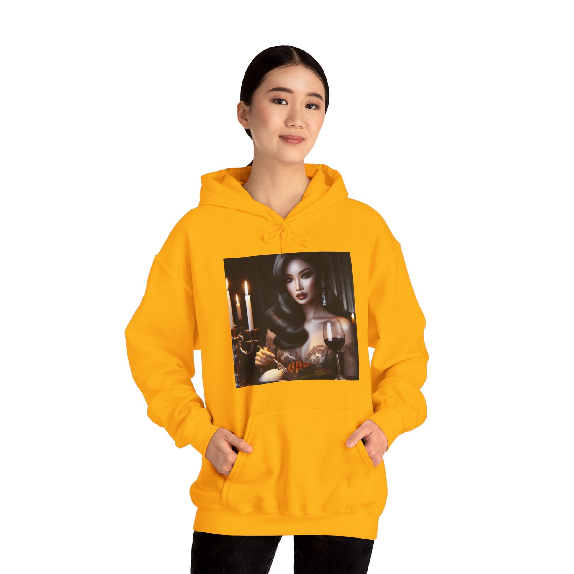 Elegant Meal Hoodie Hoodie Printify