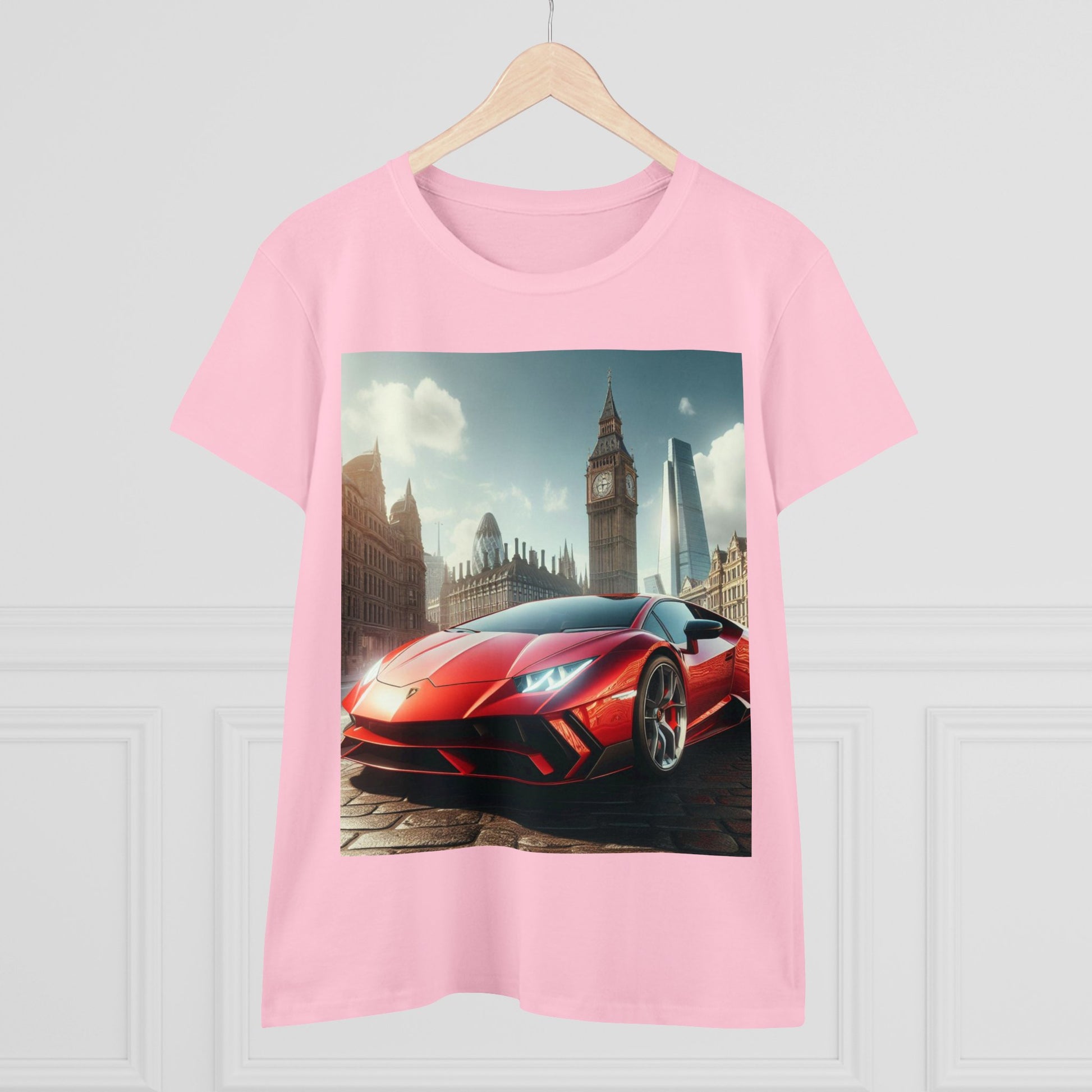 Red Lamborghini T-Shirt T-Shirt Printify