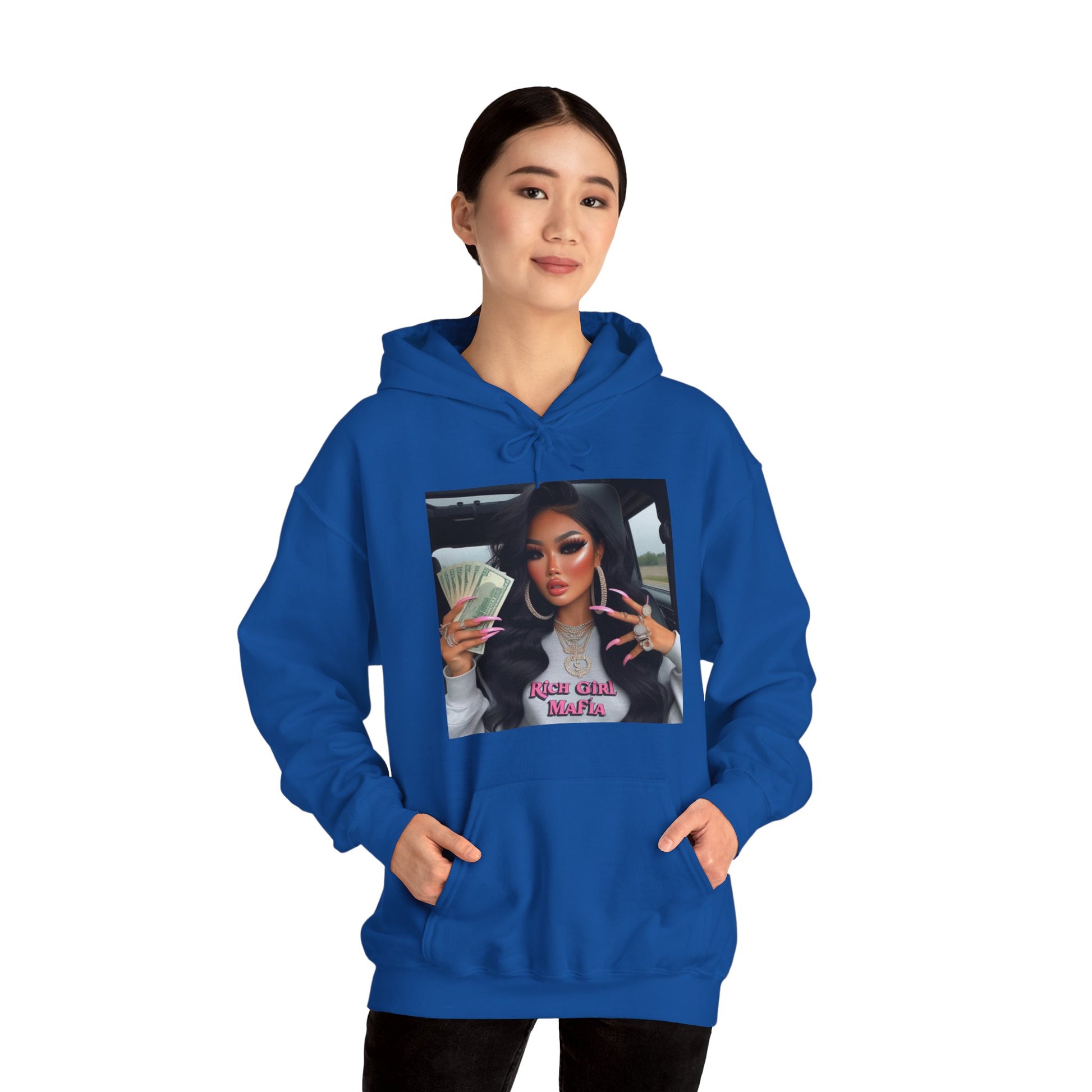 Rich Girl Mafia Hoodie Hoodie Printify