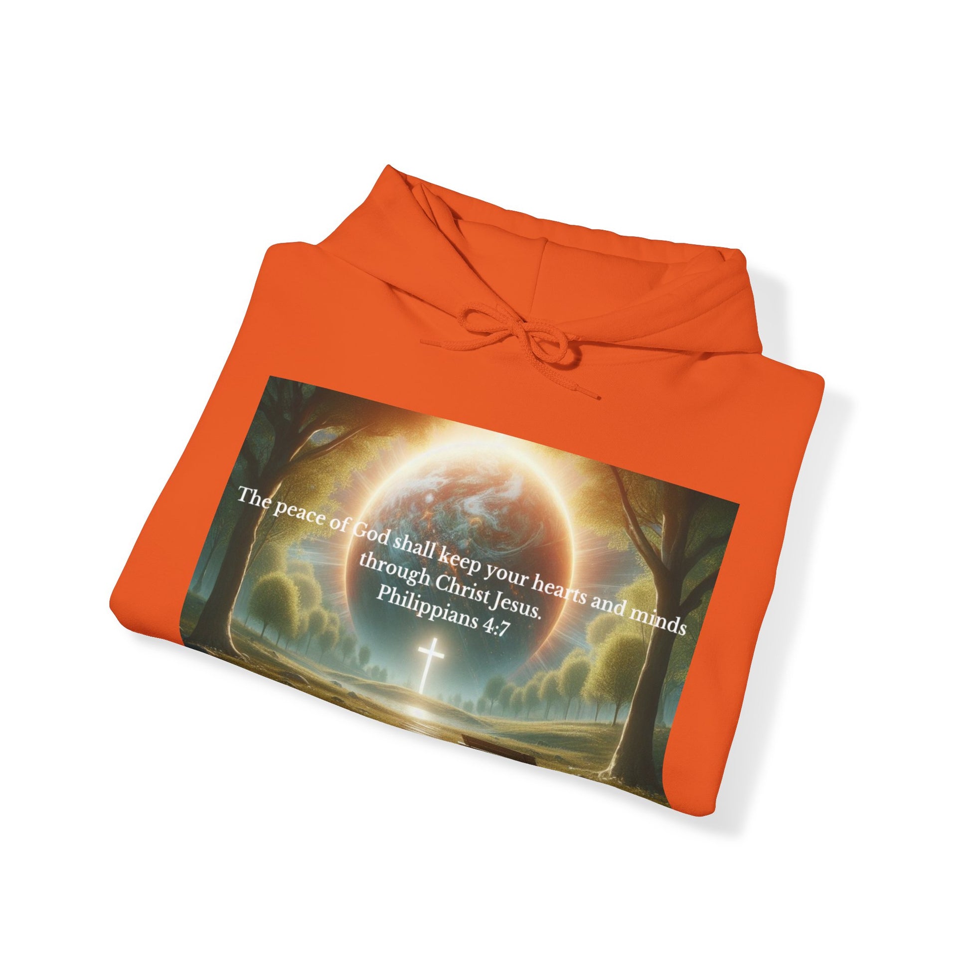 Philippians 4:7 Hoodie Hoodie Printify