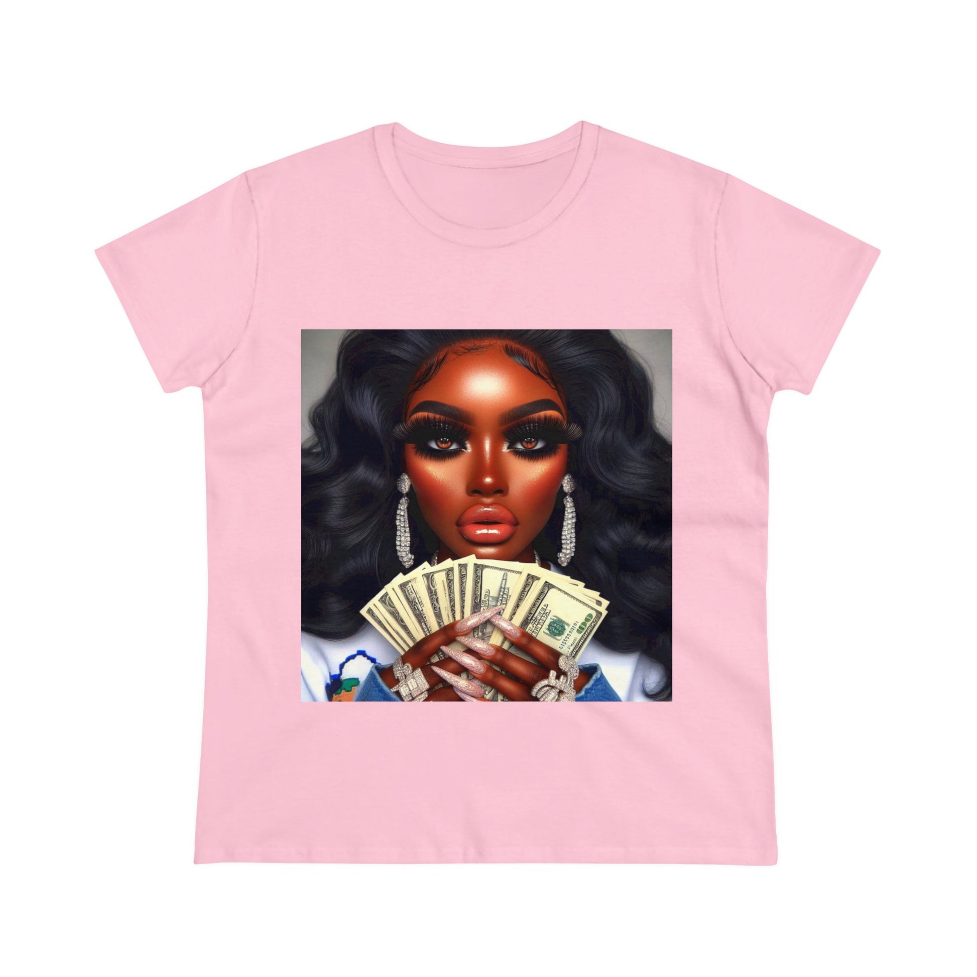 Money Talks T-Shirt T-Shirt Printify Light Pink S