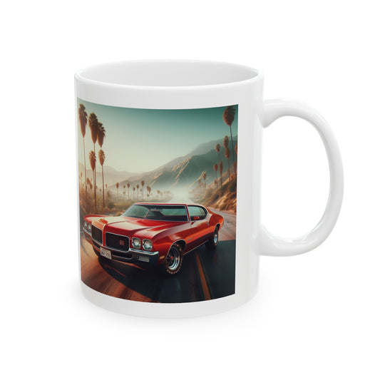 1972 Red Buick Gran Sport Mug Mug Printify