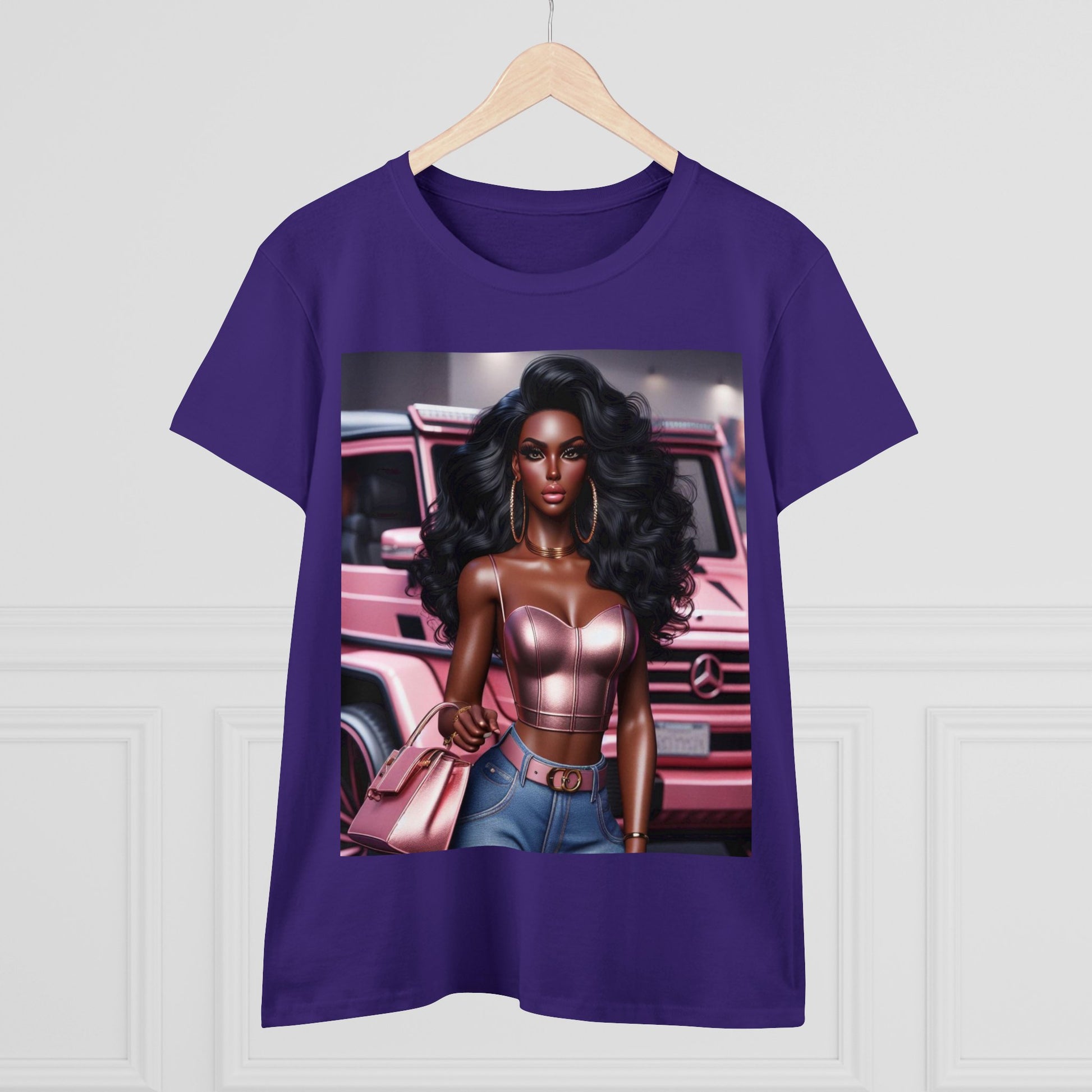 Pink Luxury T-Shirt T-Shirt Printify