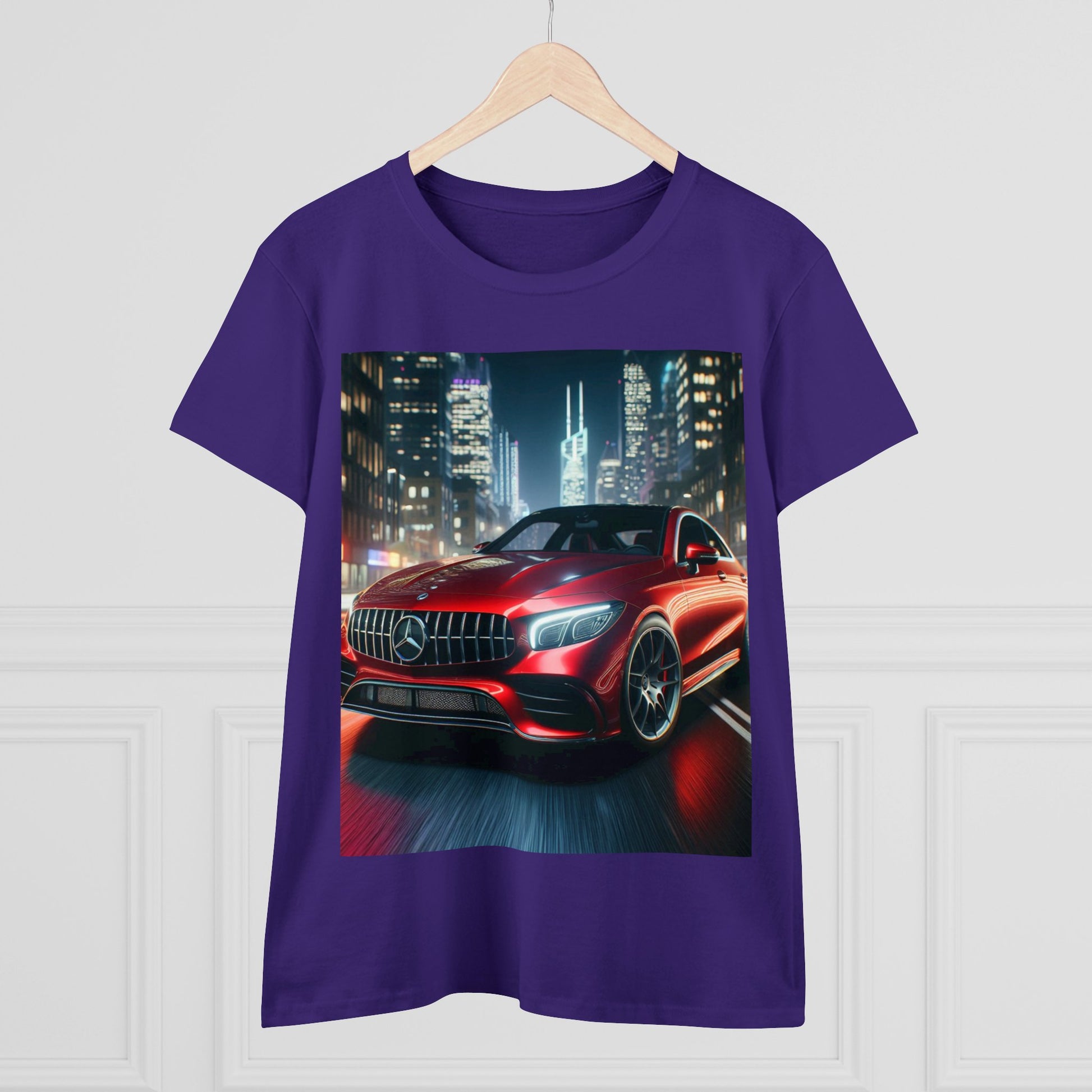 Red Mercedes T-Shirt T-Shirt Printify