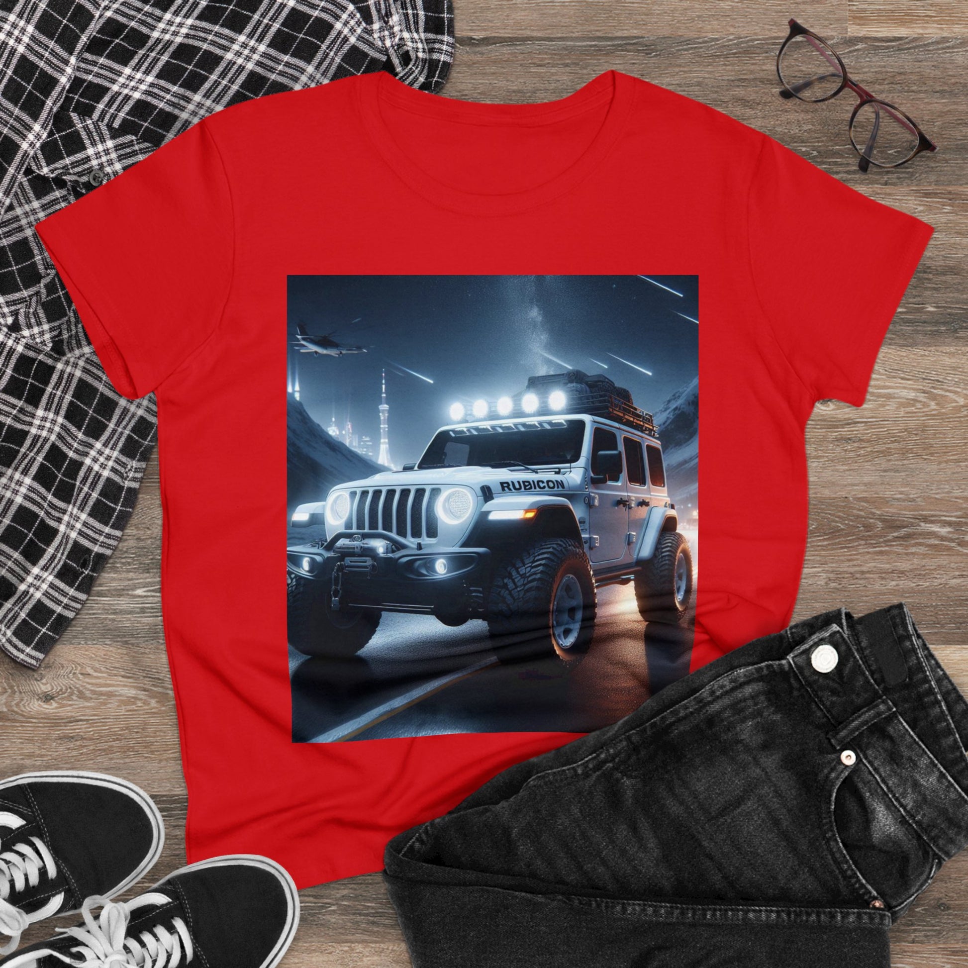 White Rubicon T-Shirt T-Shirt Printify