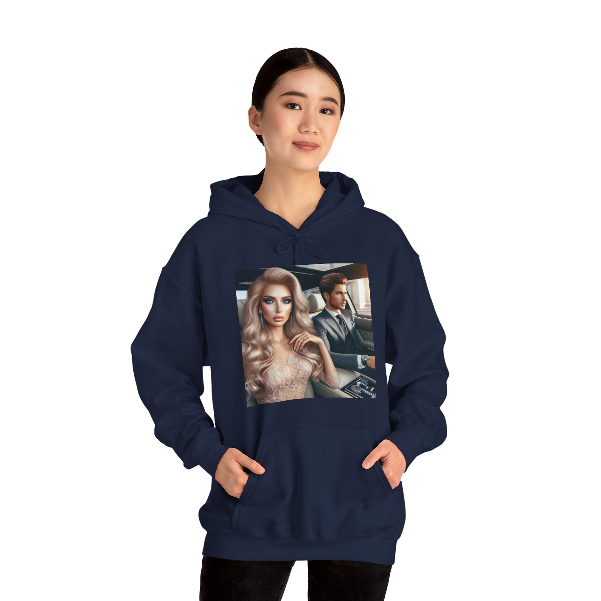 Elegant Drive Hoodie Hoodie Printify