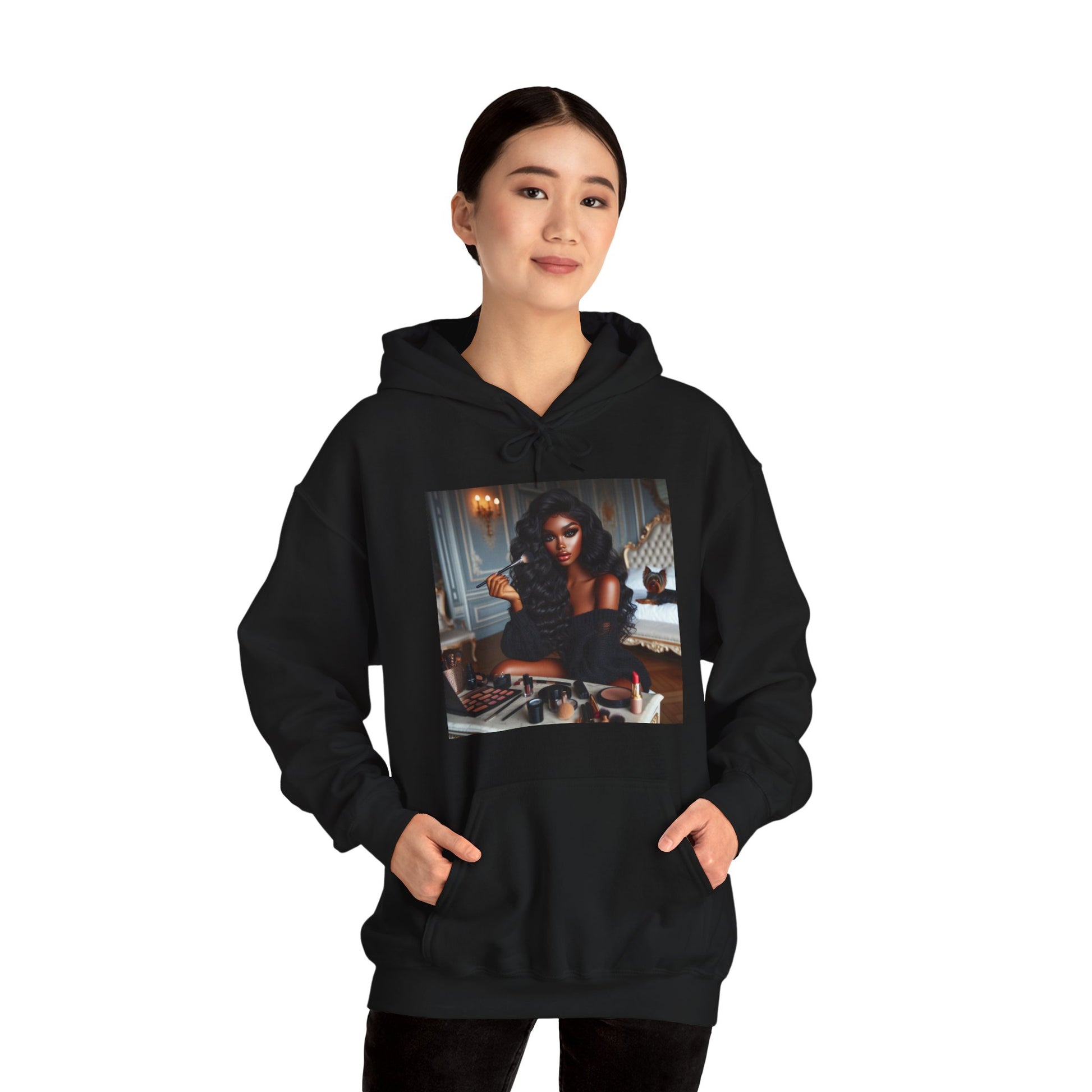 Make Up Time Hoodie Hoodie Printify