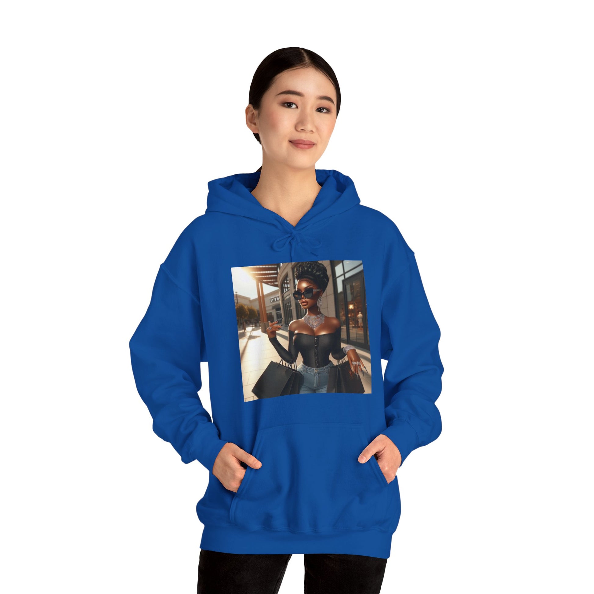 Let's Shop Hoodie Hoodie Printify