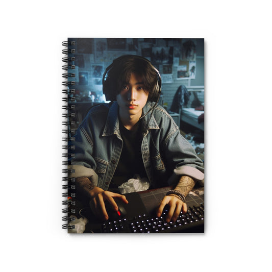 Game Time Spiral Notebook Paper products Printify One Size