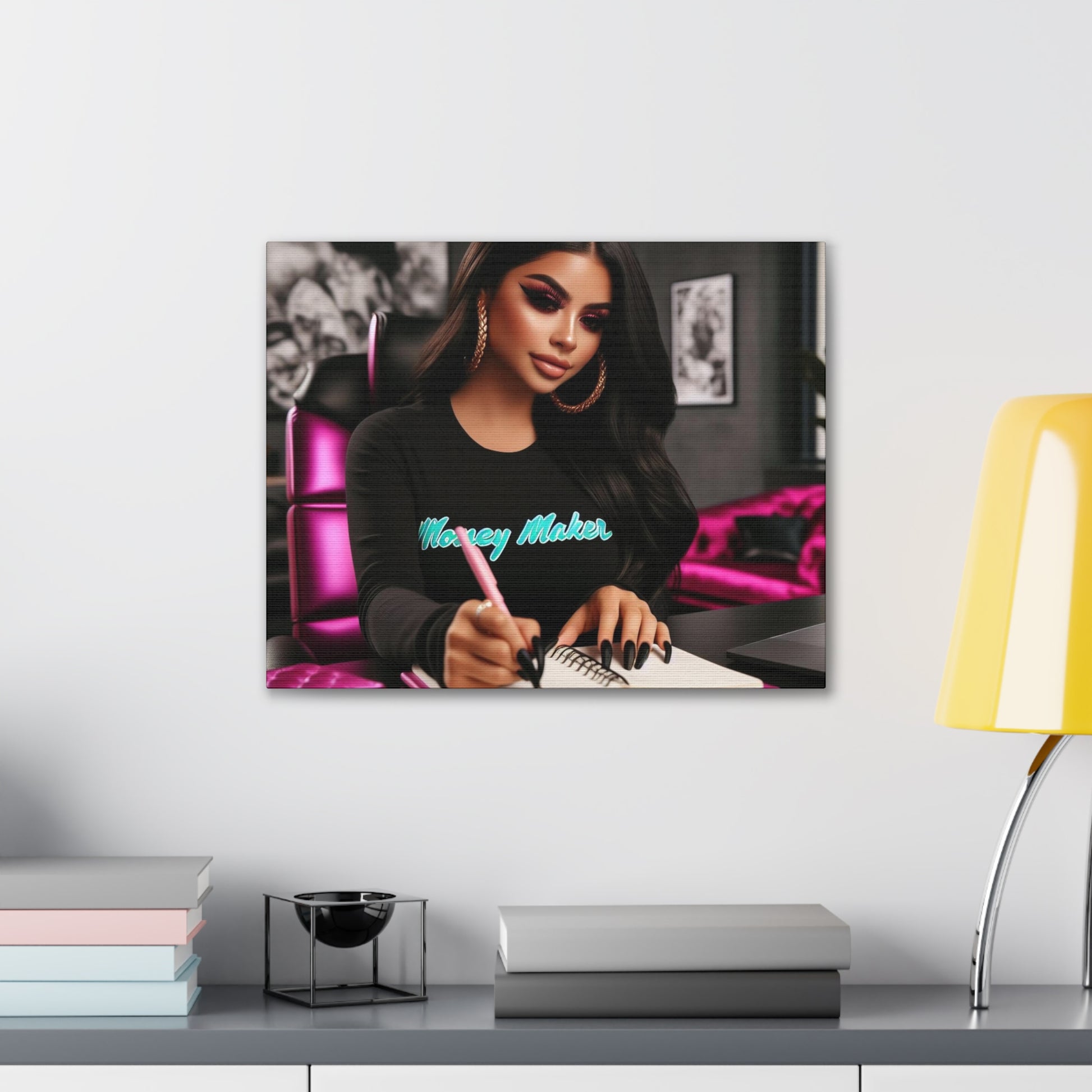 Money Maker Canvas Canvas Printify 20″ x 16″ (Horizontal) 0.75''