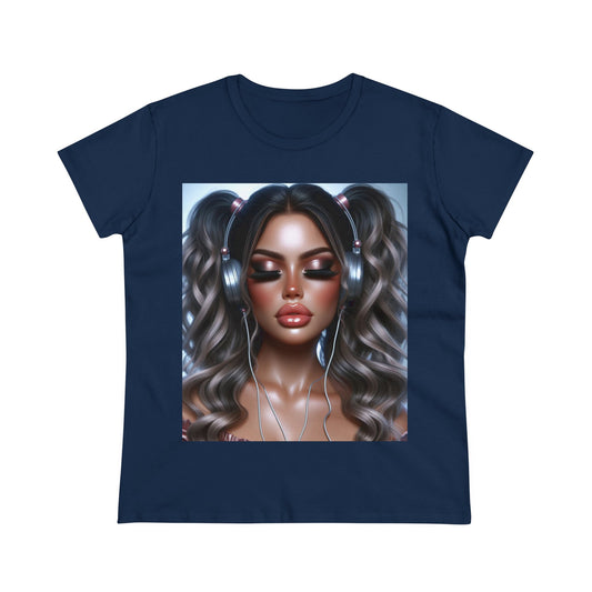 Music Vibes T-Shirt T-Shirt Printify Navy S