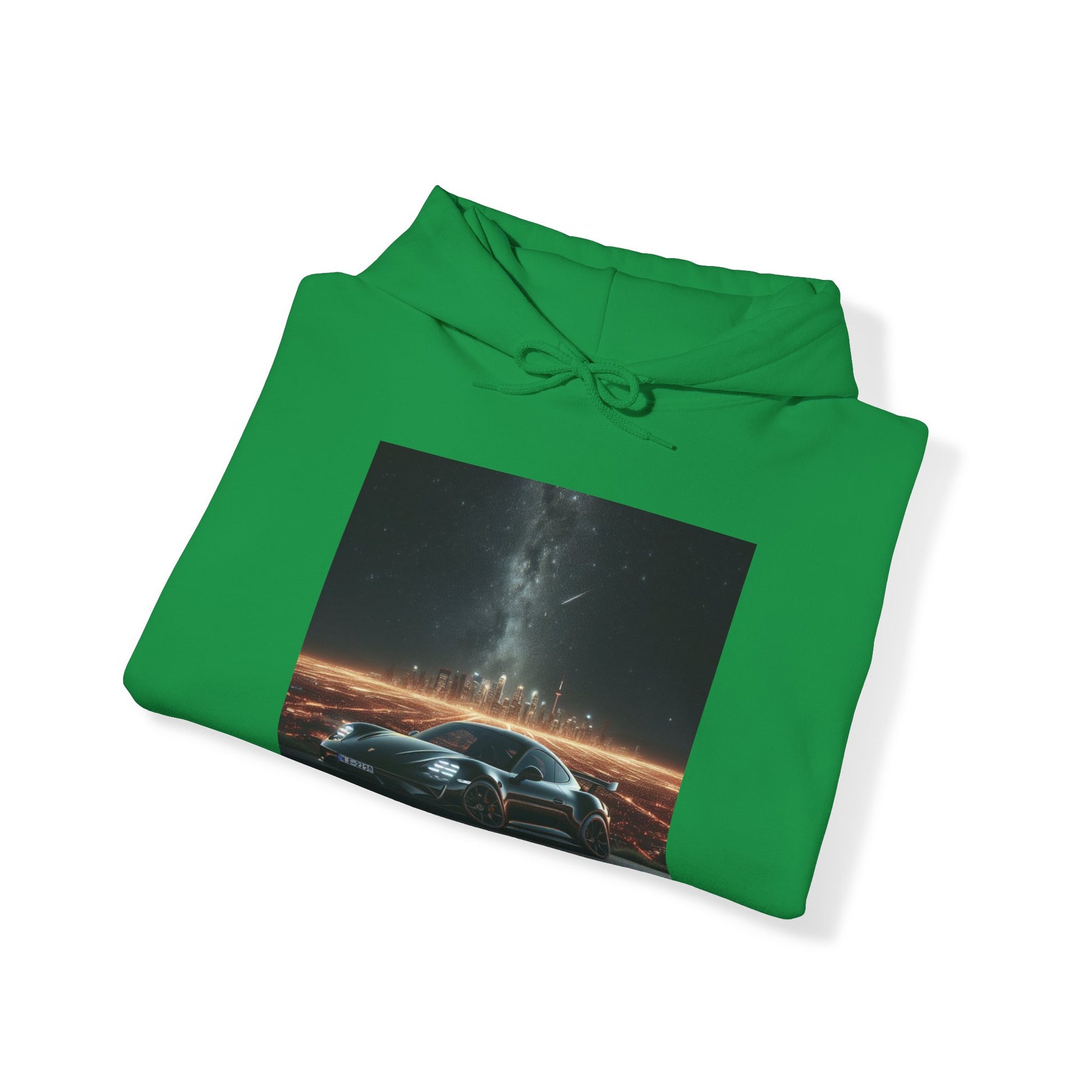Black Porsche Hoodie Hoodie Printify