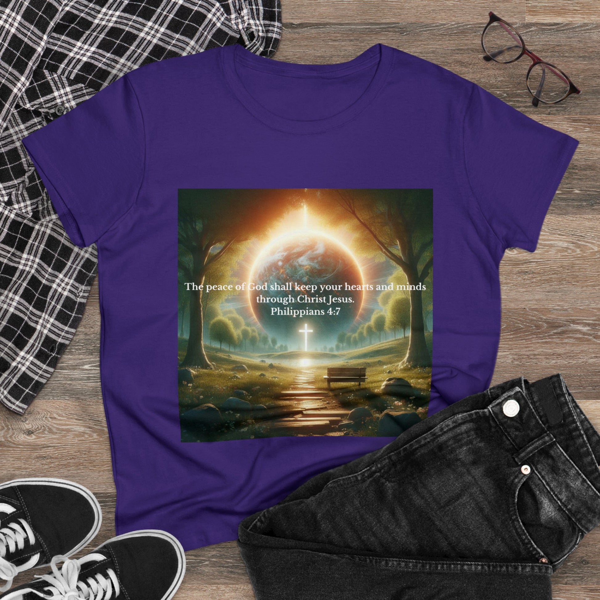 Philippians 4:7 T-Shirt T-Shirt Printify