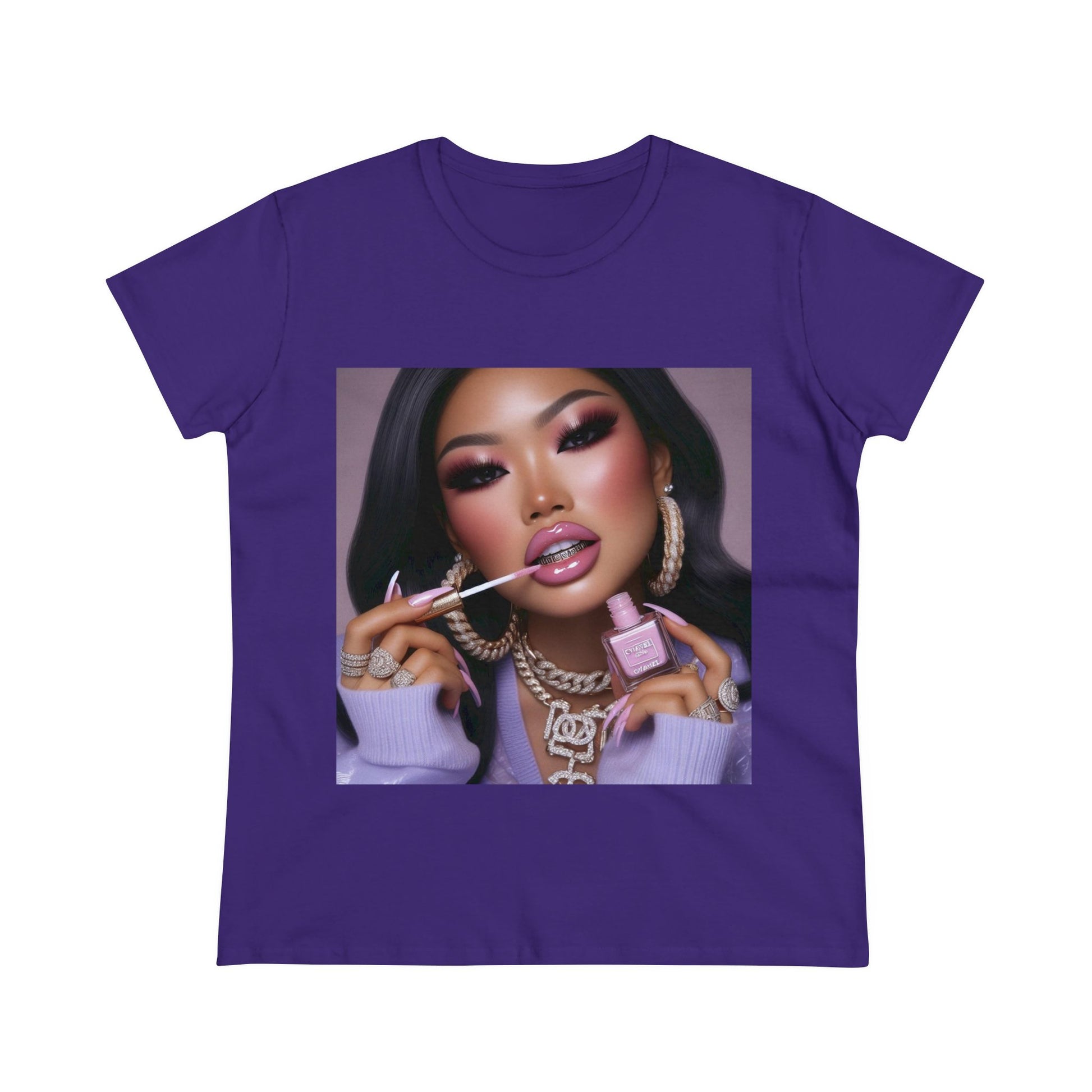 Gloss Up T-Shirt T-Shirt Printify Purple S