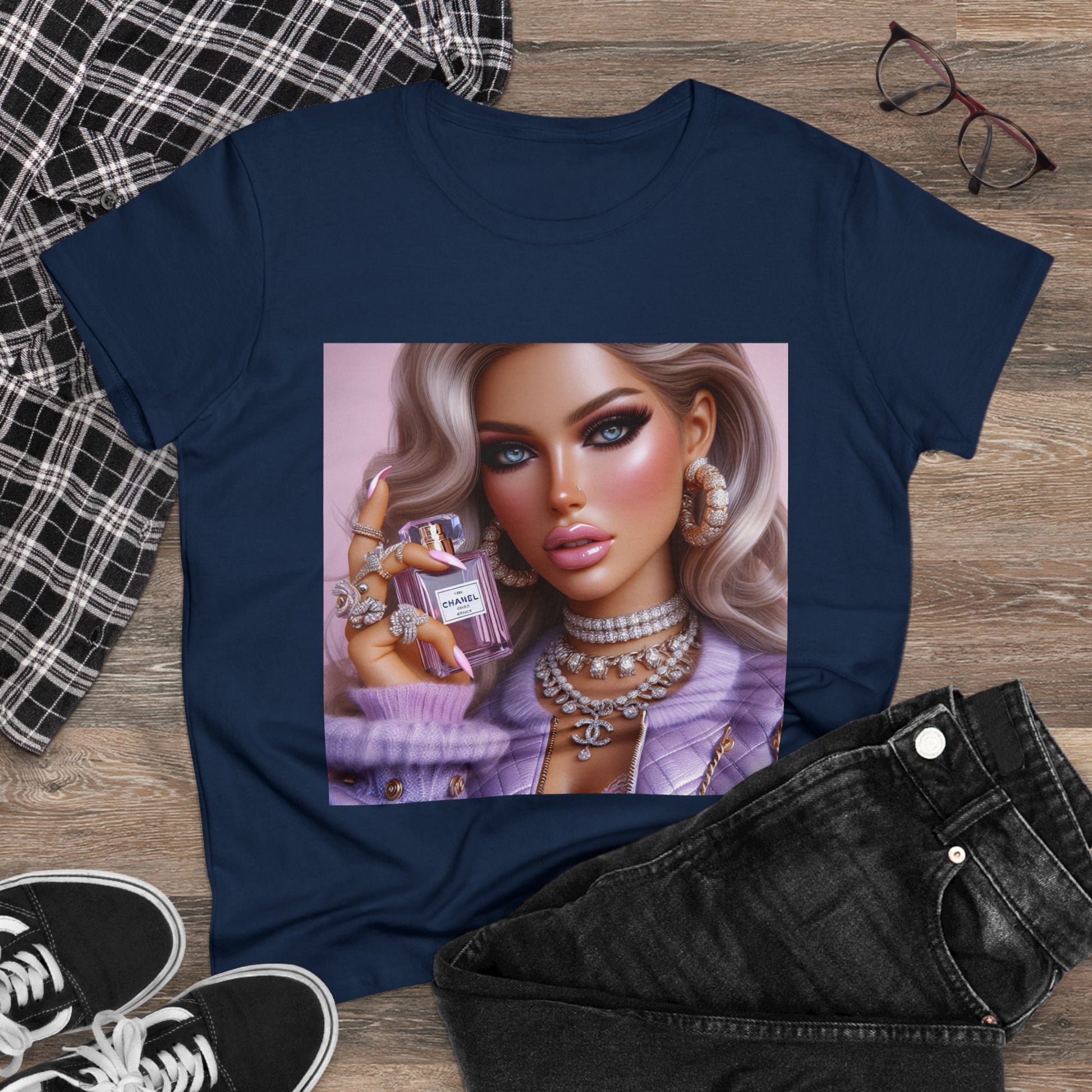 Chanel Please T-Shirt T-Shirt Printify