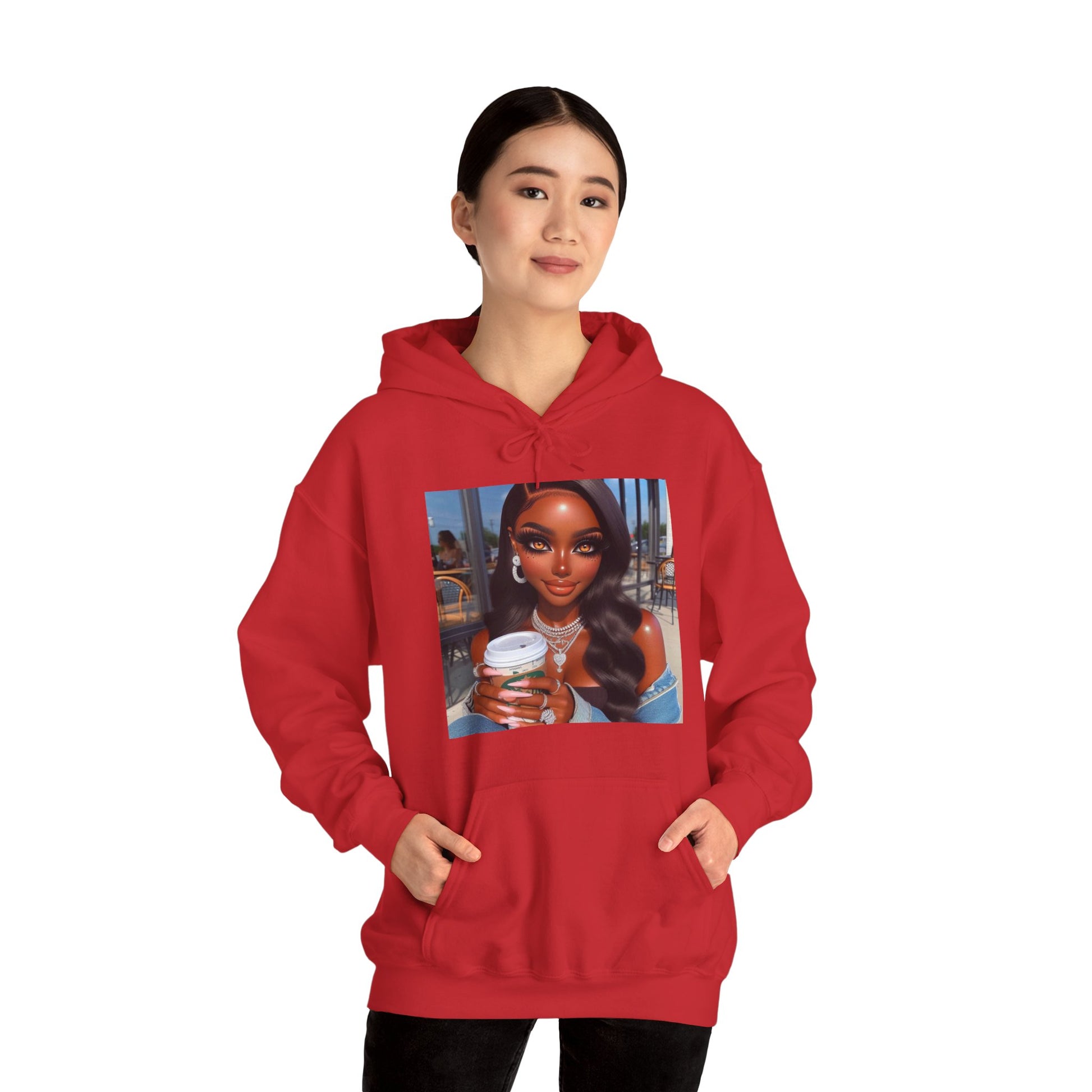 Coffee Beauty Hoodie Hoodie Printify