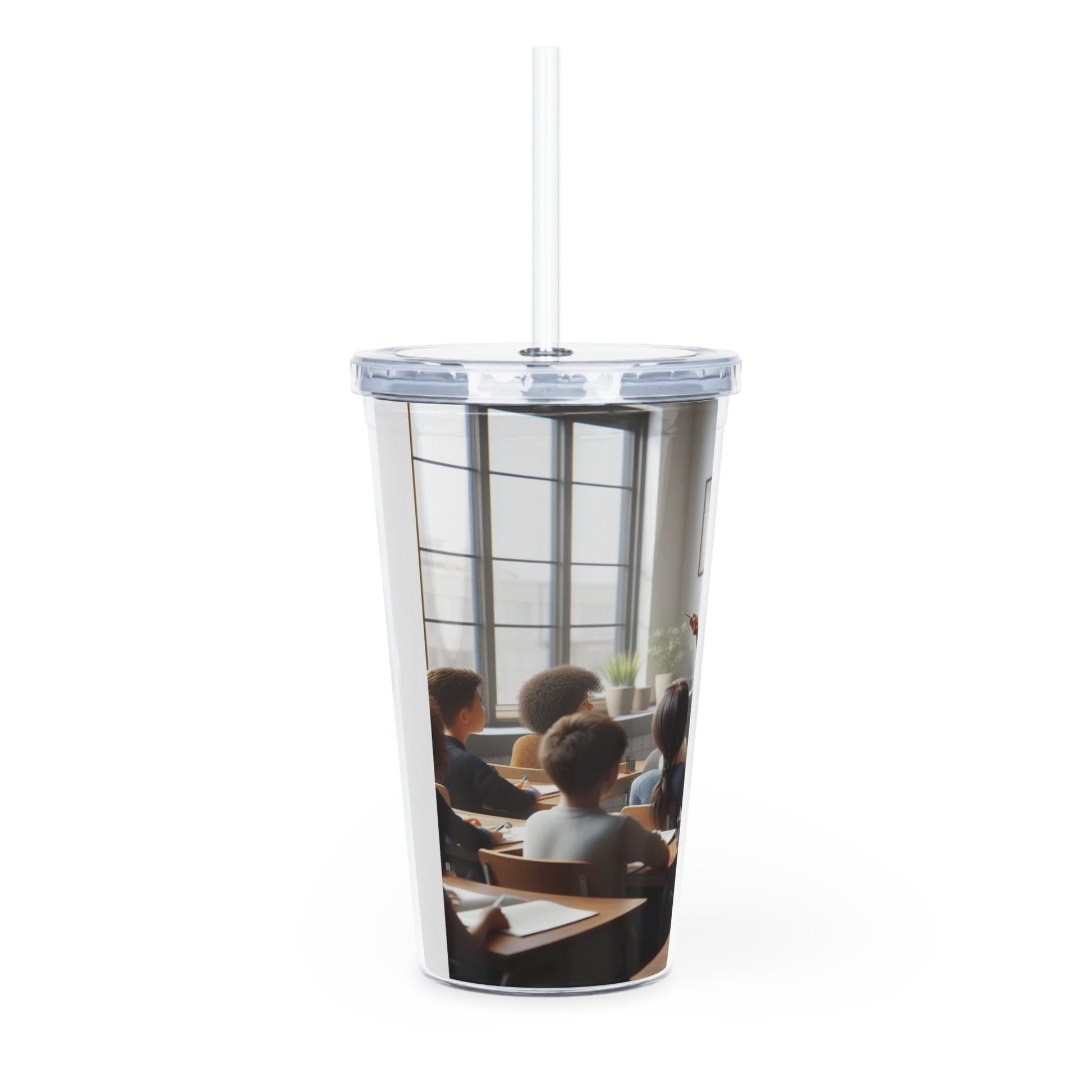 Class in Session Tumbler with Straw Mug Printify