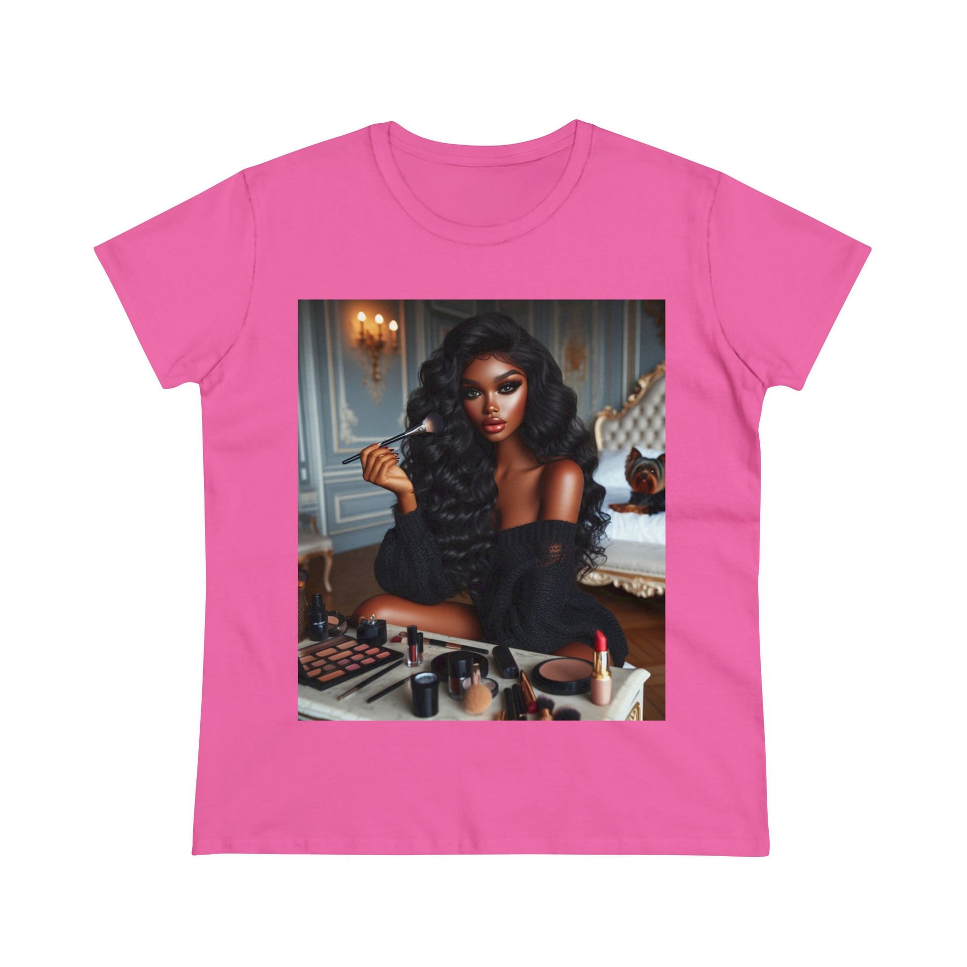 Make Up Time T-Shirt T-Shirt Printify Azalea S