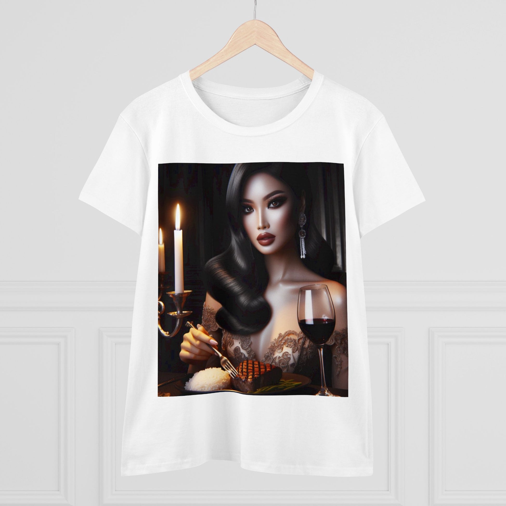 Elegant Meal T-Shirt T-Shirt Printify