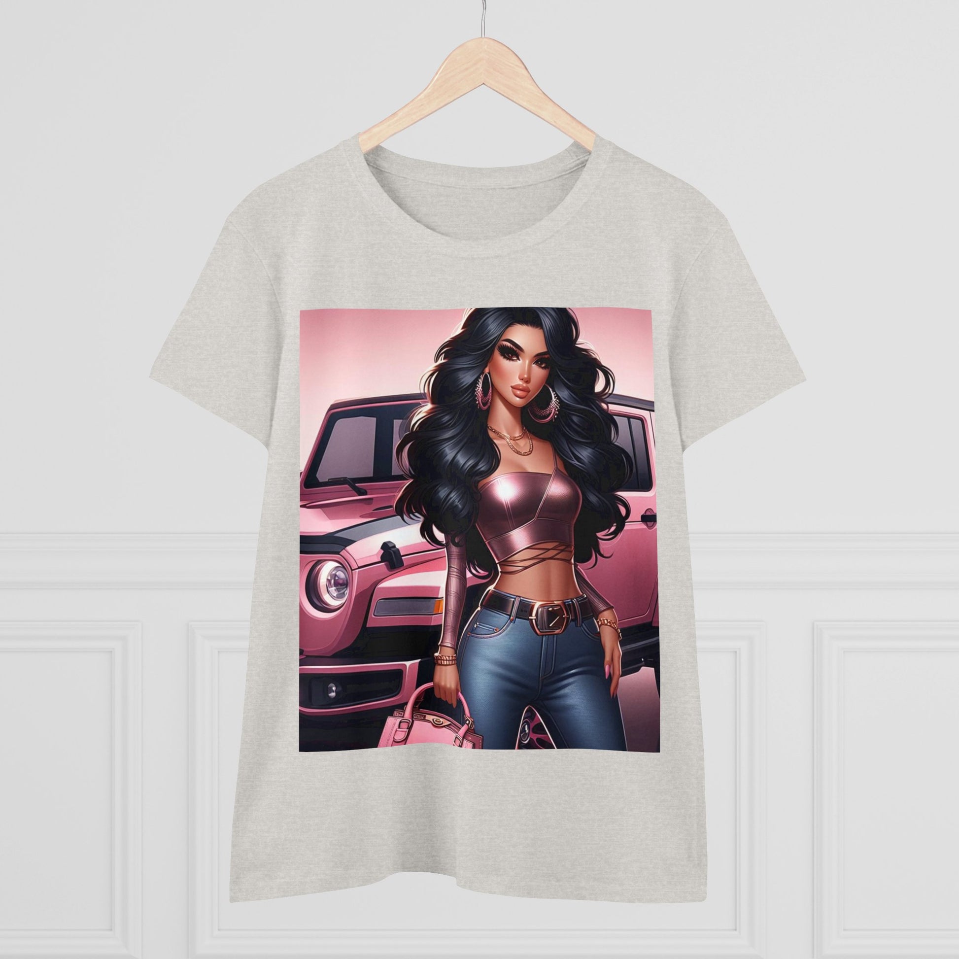 Pink Luxury T-Shirt T-Shirt Printify