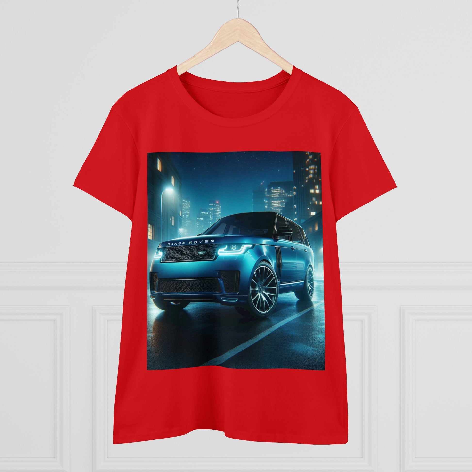 Blue Range Rover T-Shirt T-Shirt Printify