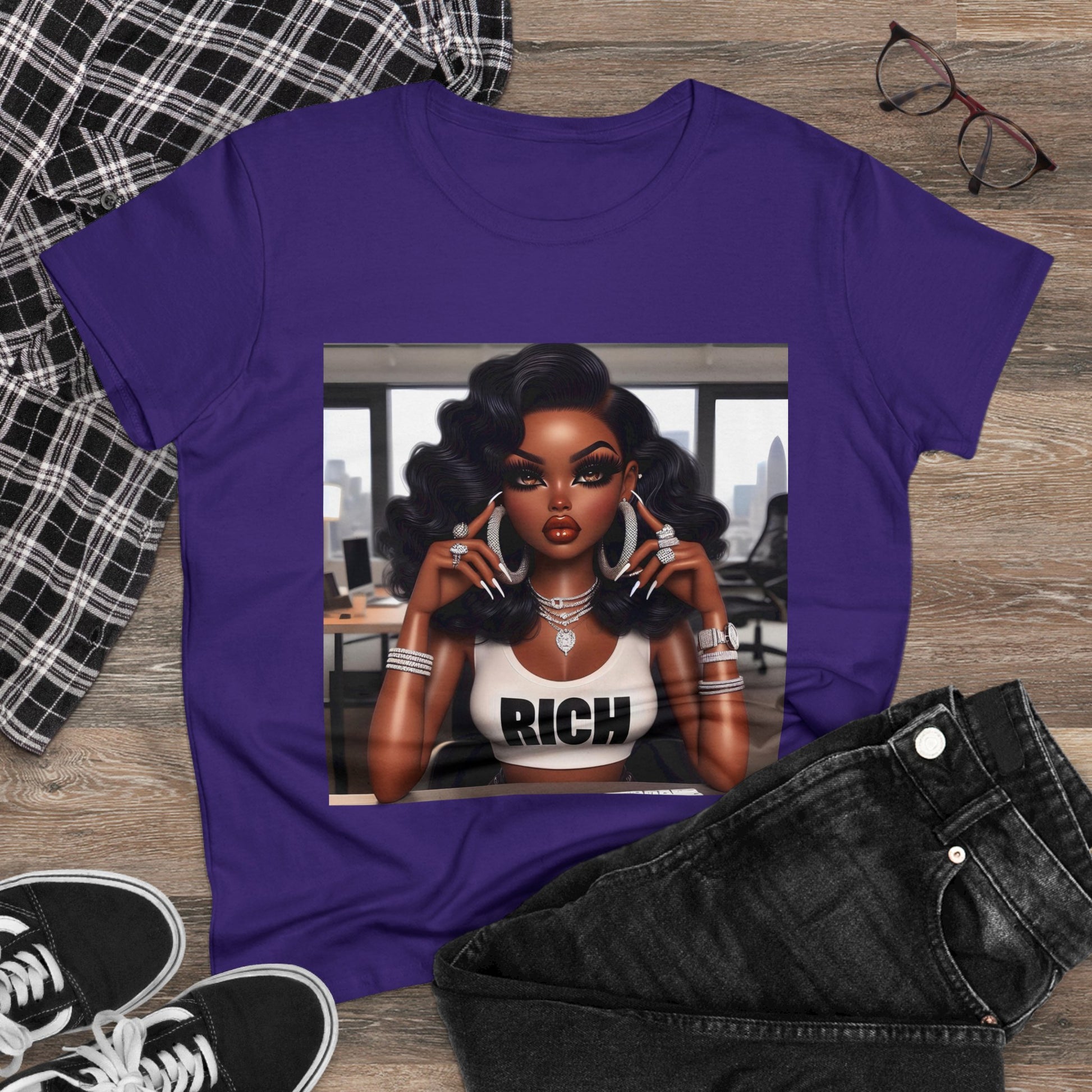 Rich Girl T-Shirt T-Shirt Printify