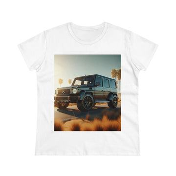 Black G-Wagon T-Shirts T-Shirt Printify White S