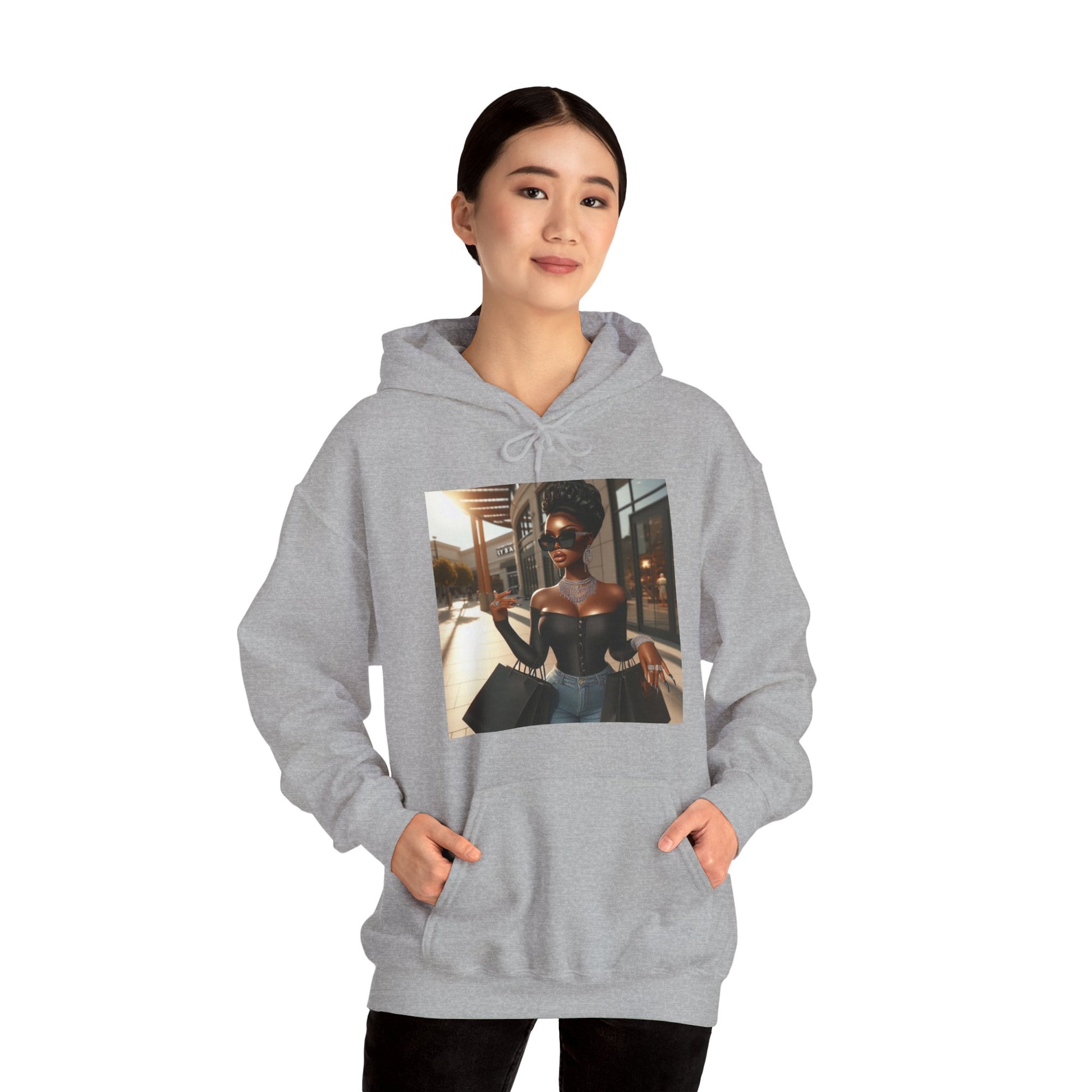 Let's Shop Hoodie Hoodie Printify