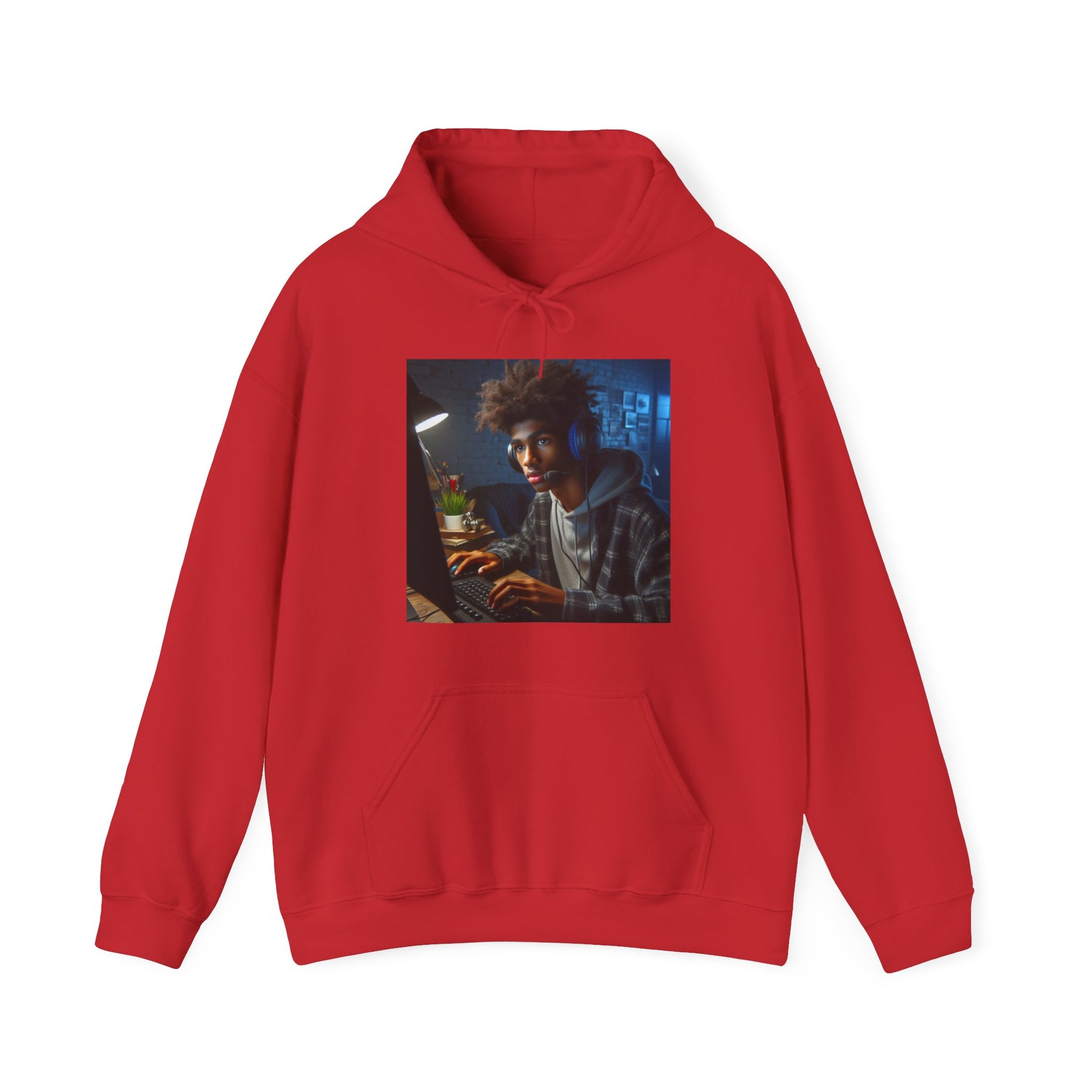 Game Time Hoodie Hoodie Printify Red S
