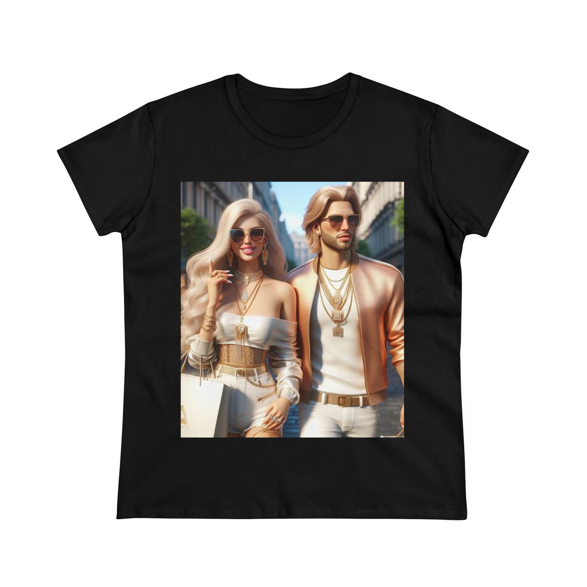 Thank You to My Man T-Shirt T-Shirt Printify Black S